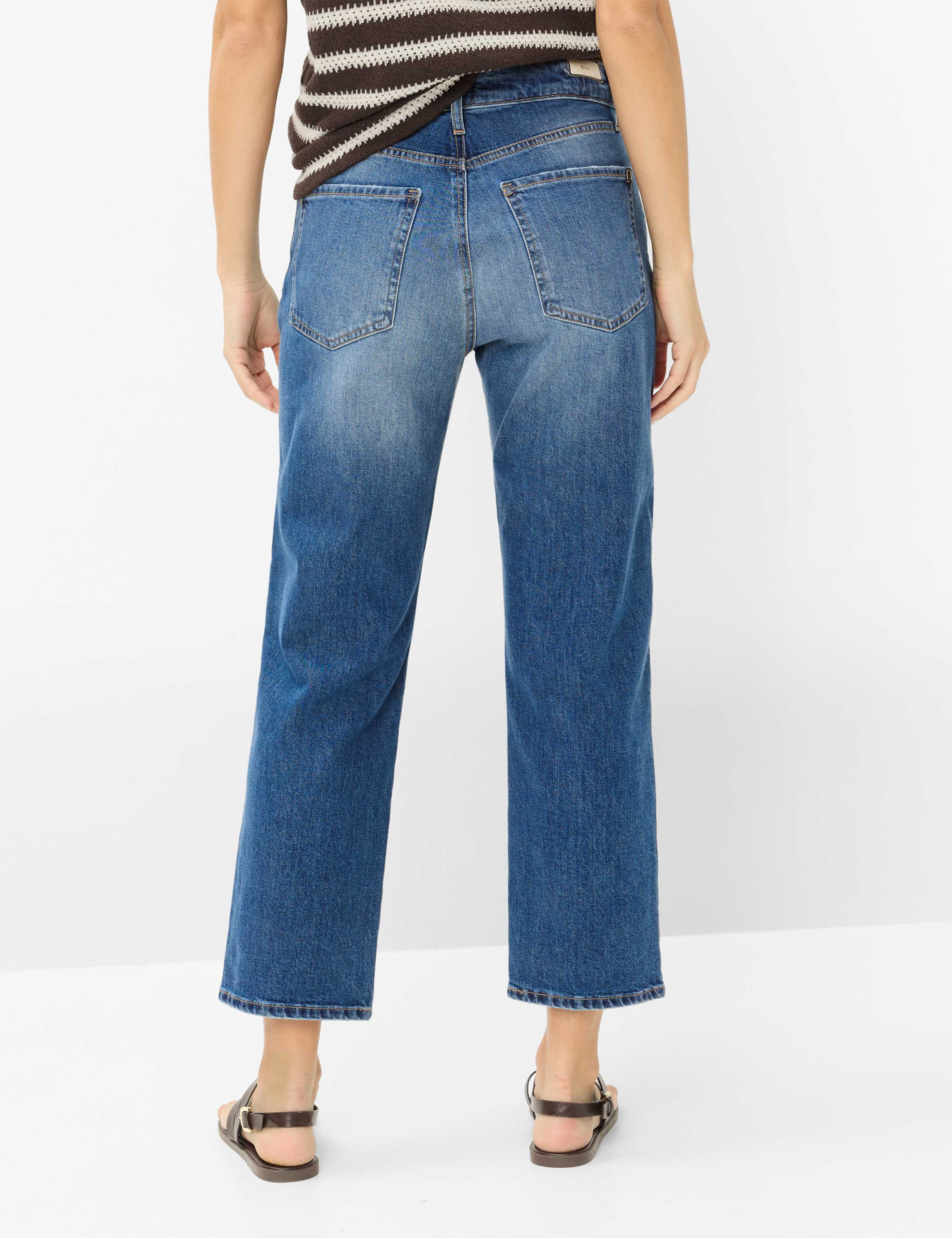 Thumbnail - Brax Damen Five-Pocket-Hose Style MADISON S USED LIGHT BLUE, denim hellblau, Gr. 46L