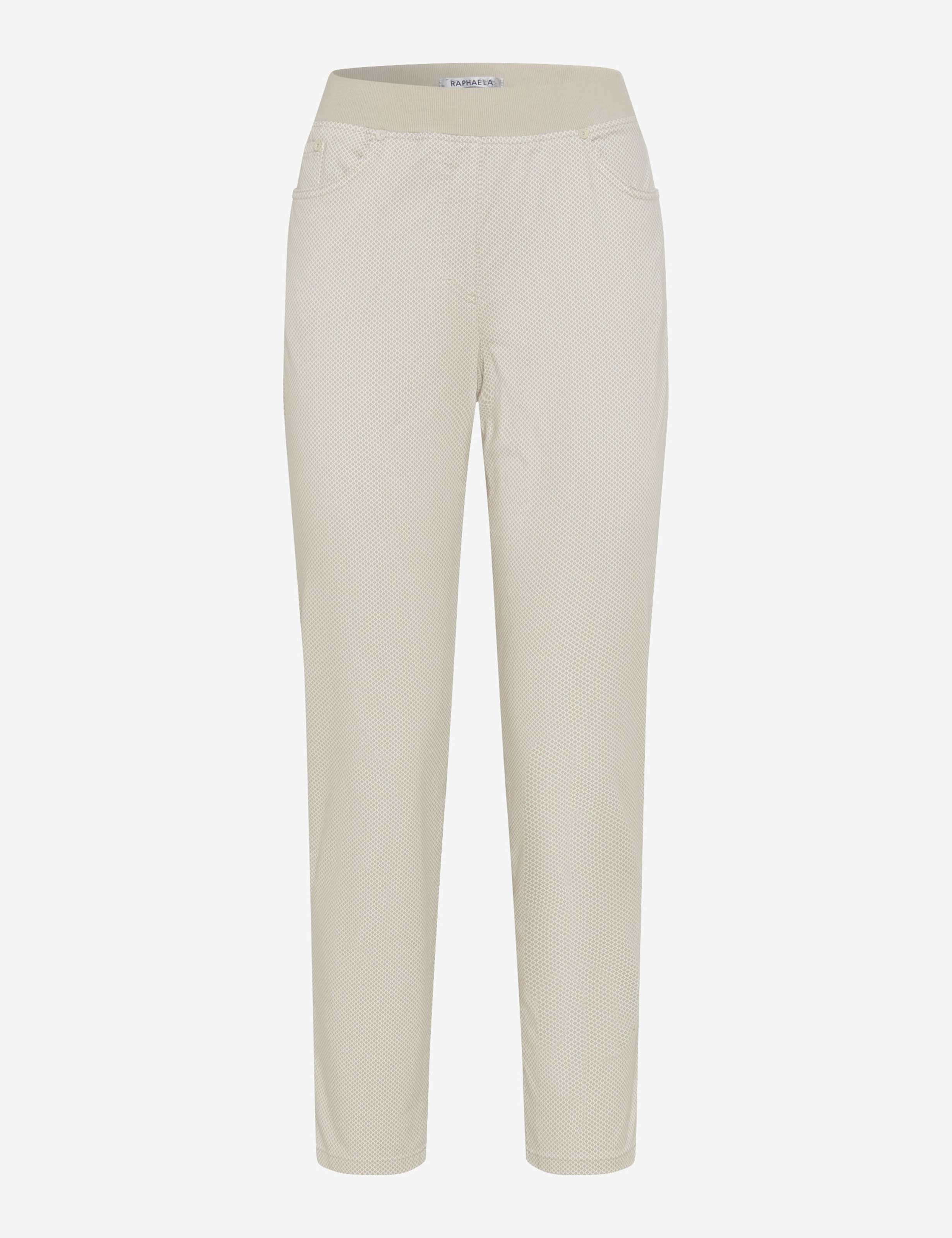 Damen Style PAMINA 6/8 Hellbeige Slim Fit Freisteller Front