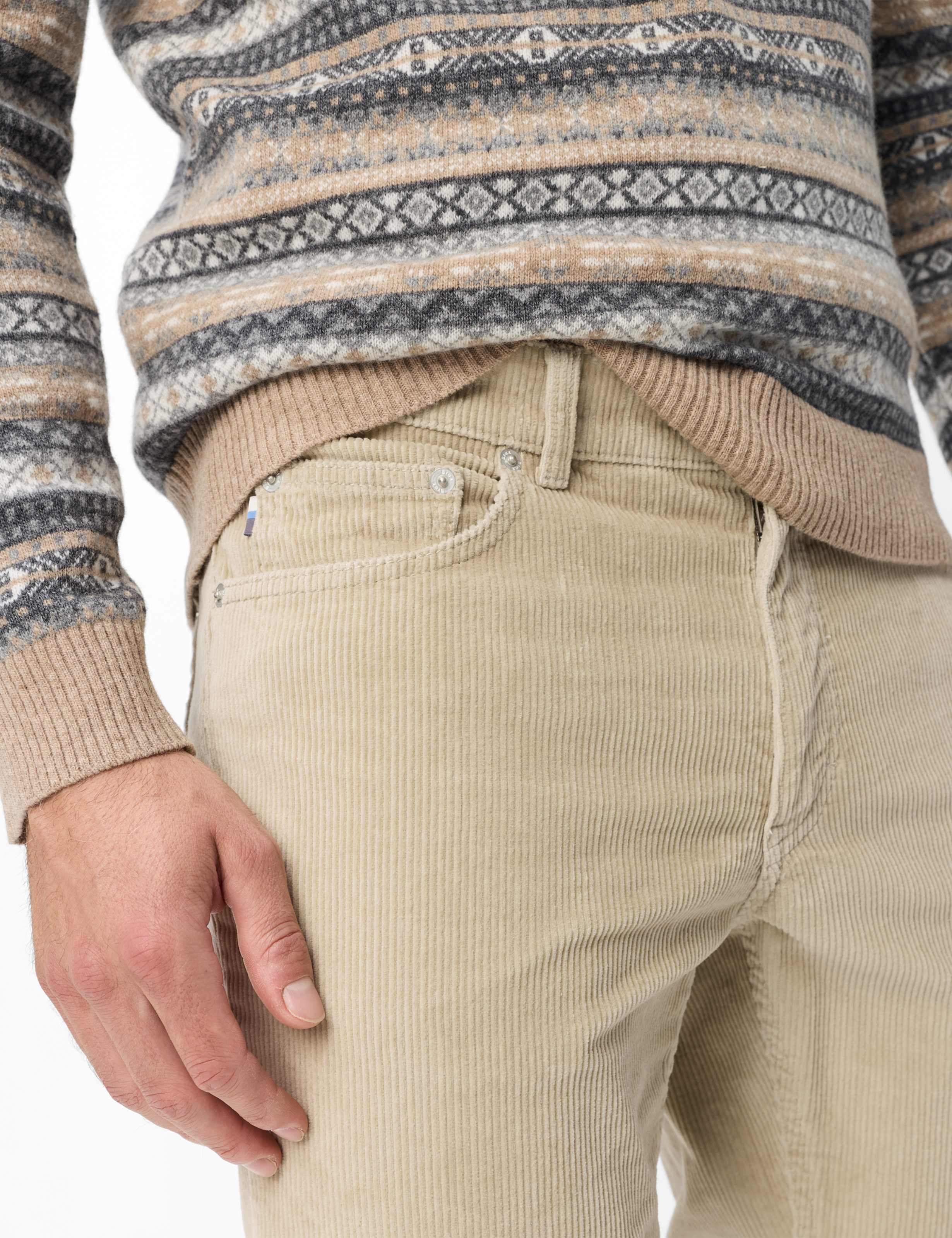 Herren Style COOPER Hellbeige Regular Fit Detail 2
