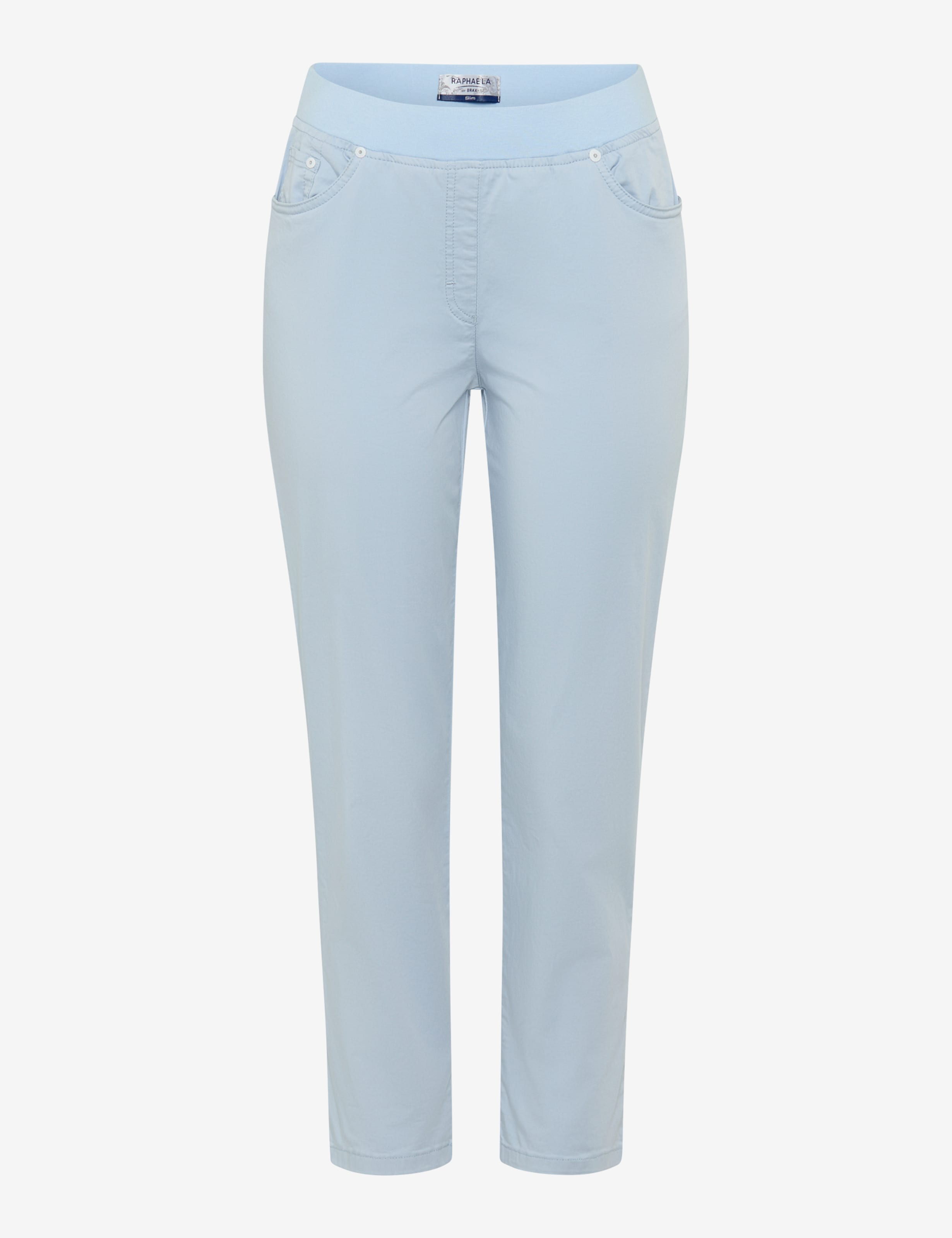 Damen Style PAMINA 6/8 Hellblau Slim Fit Freisteller Front