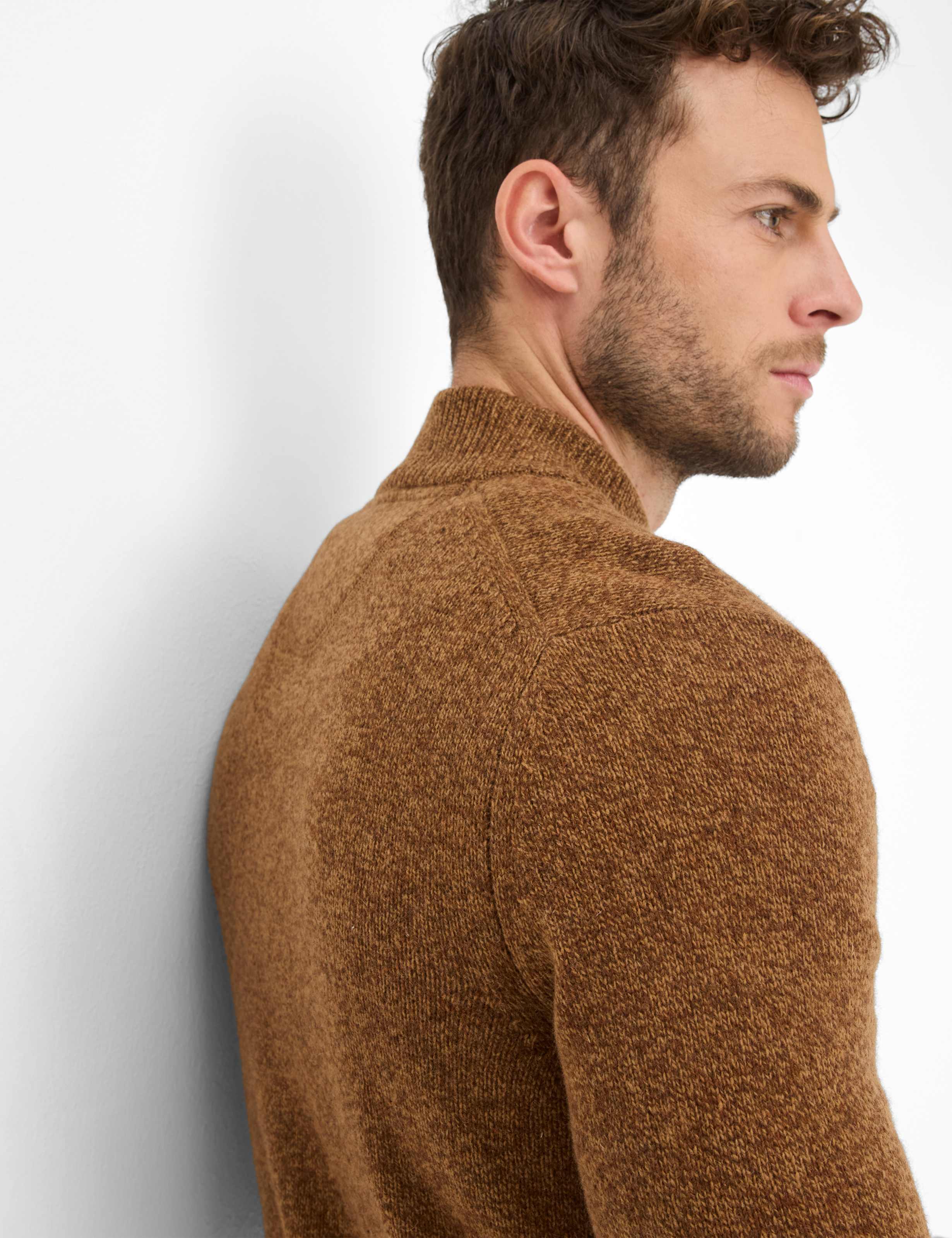 Homme Style JEFF Marron  Détail 2