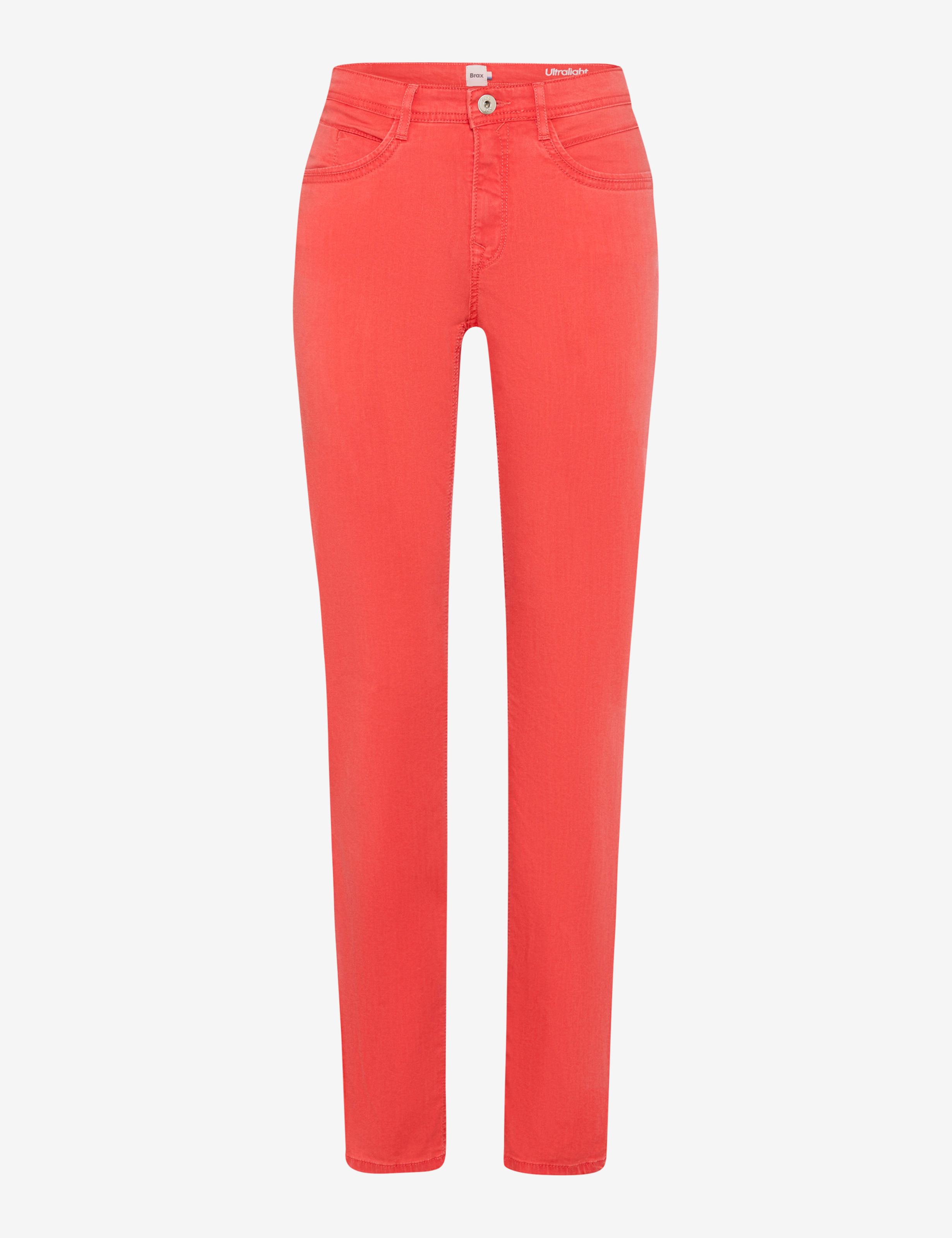 Women Style MARY Denim Red Regular Fit Stand-alone front view
