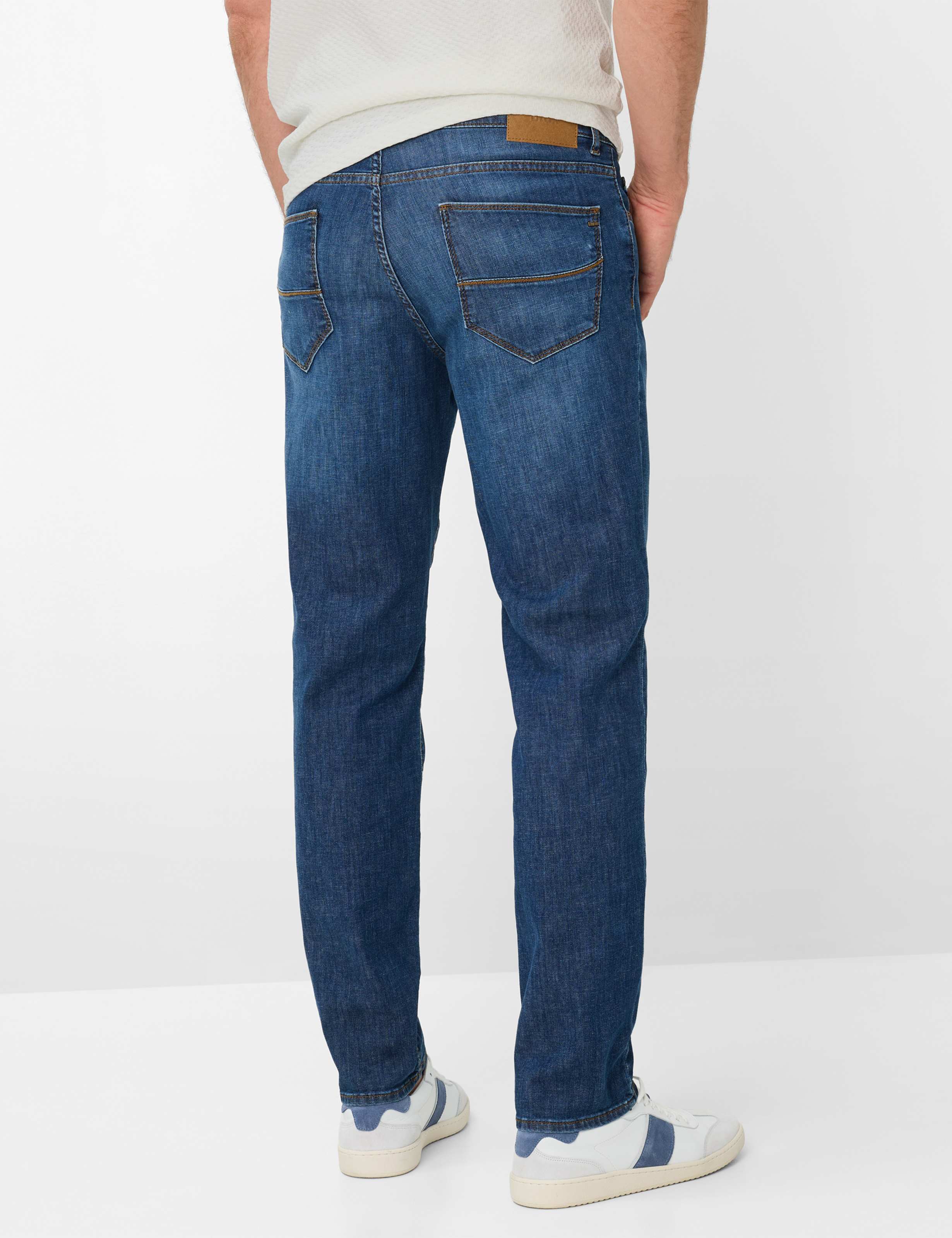 Thumbnail - Brax Herren Five-Pocket-Hose Style CADIZ REGULAR BLUE USED, denim blau, Gr. 38/34