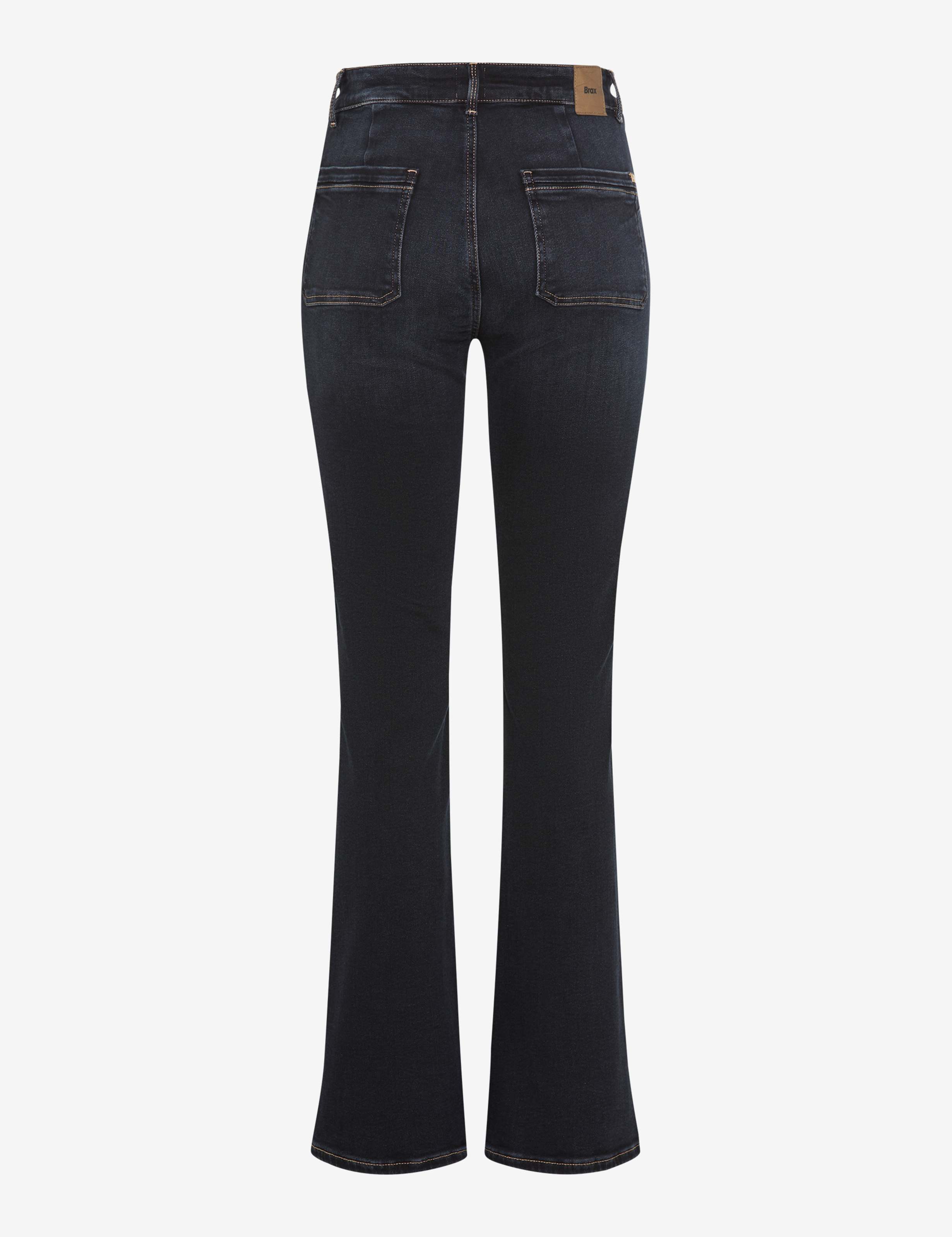 Dames Style ANA Denim Donkerblauw Skinny Fit Beel achterkant
