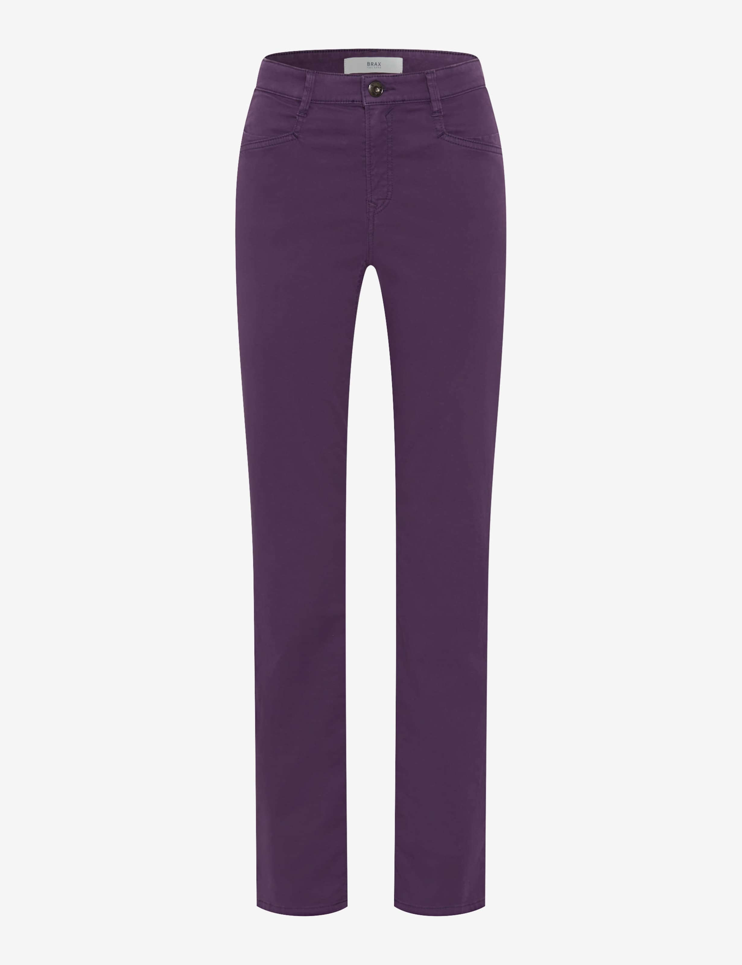 Femme Style CAROLA Violette Foncé  Détourage avant