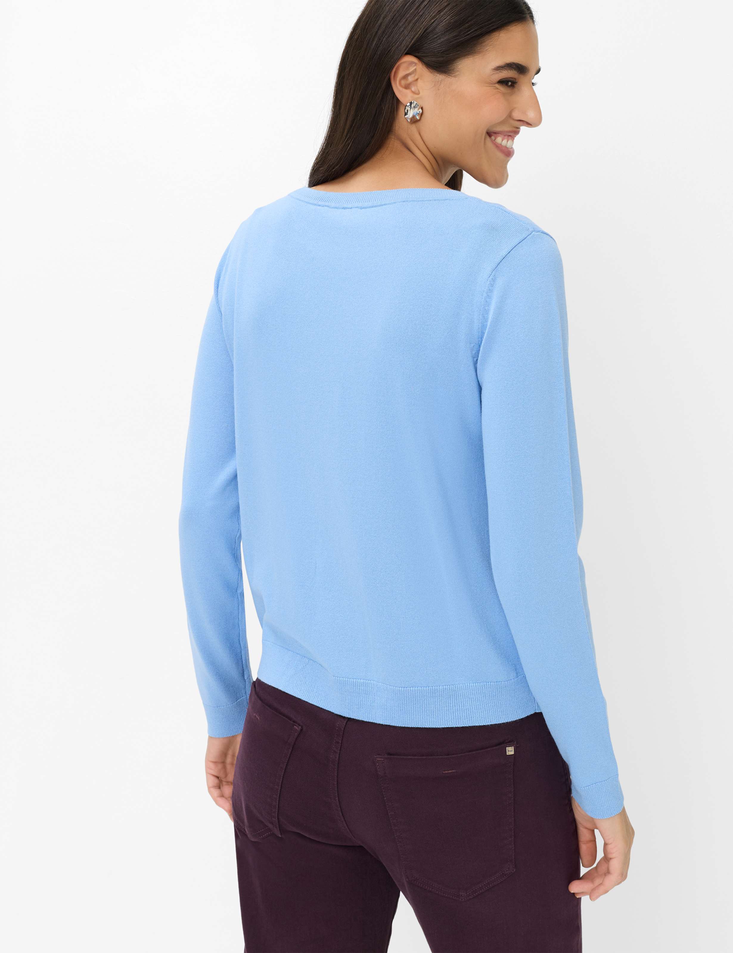 Damen Style LENI Blau  Model Rueck