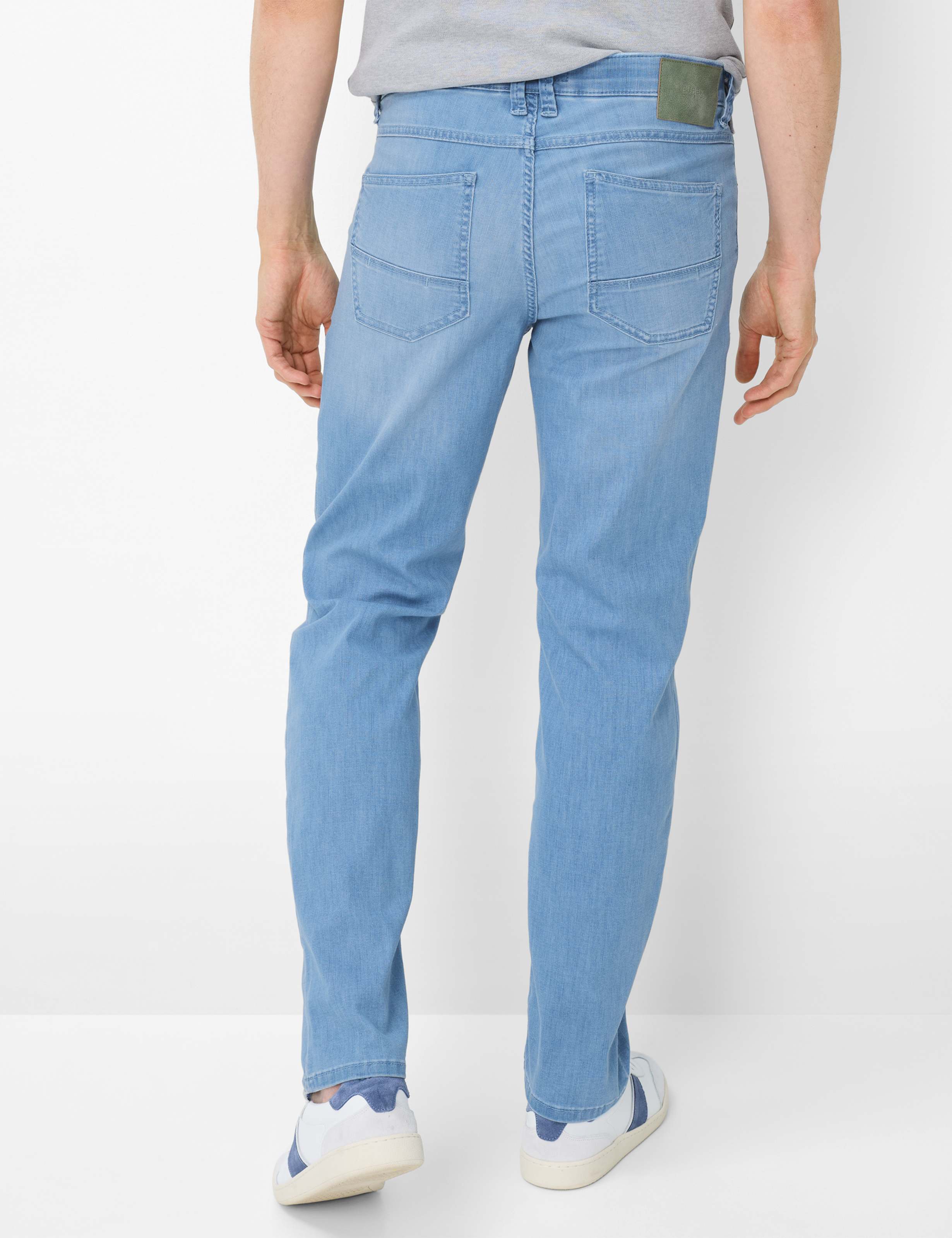 Thumbnail - Eurex by Brax Herren Five-Pocket-Hose Style LUKE BLEACHED, denim hellblau, Gr. 25