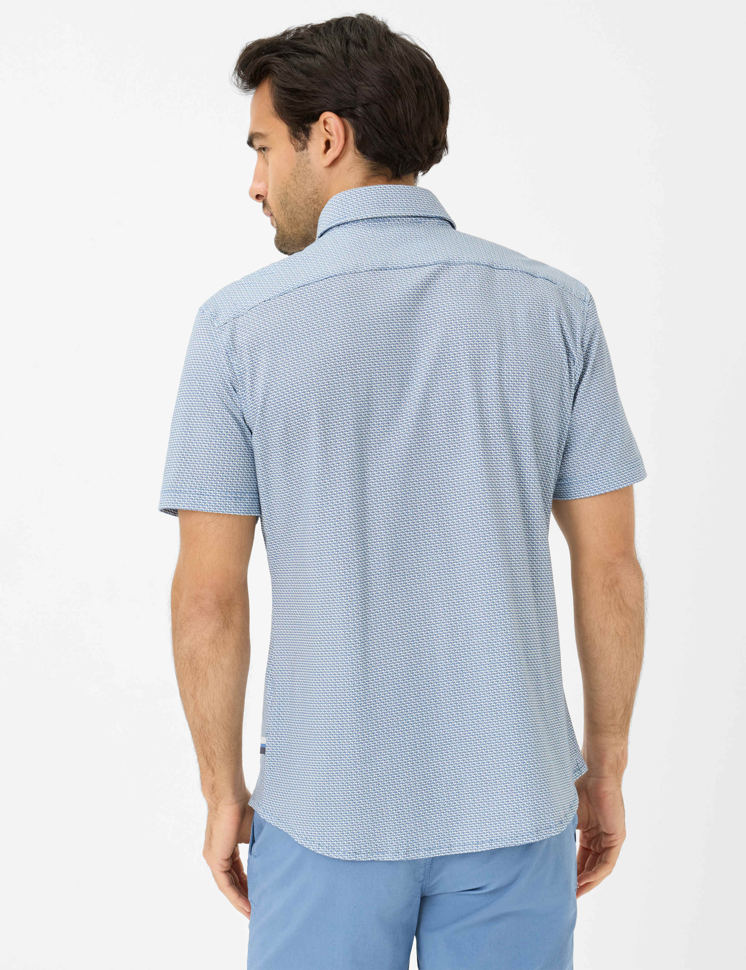 Homme Style DAN Bleu Clair  Dos mannequin
