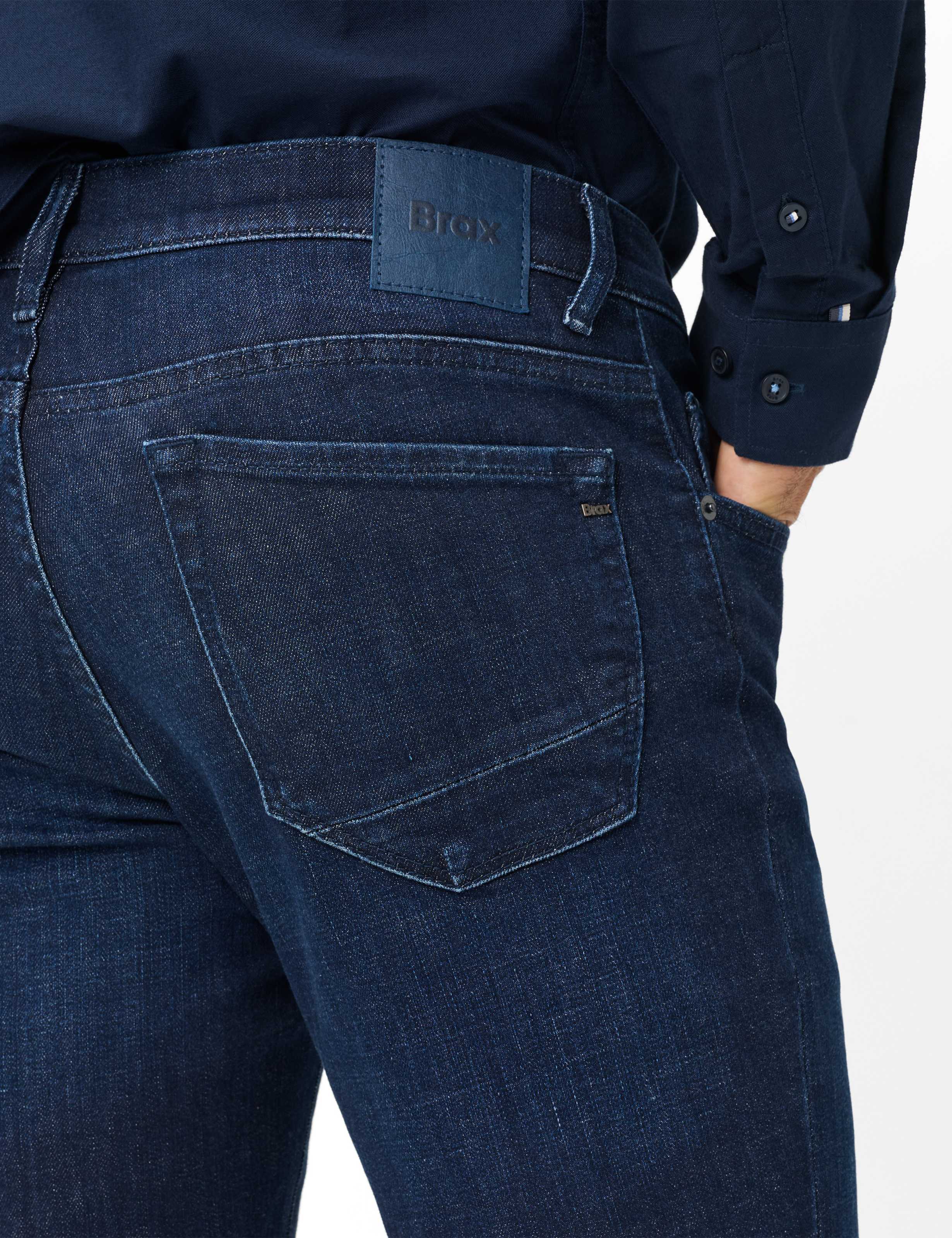 Heren Style CHUCK Denim Donkerblauw Modern Fit Detail 2