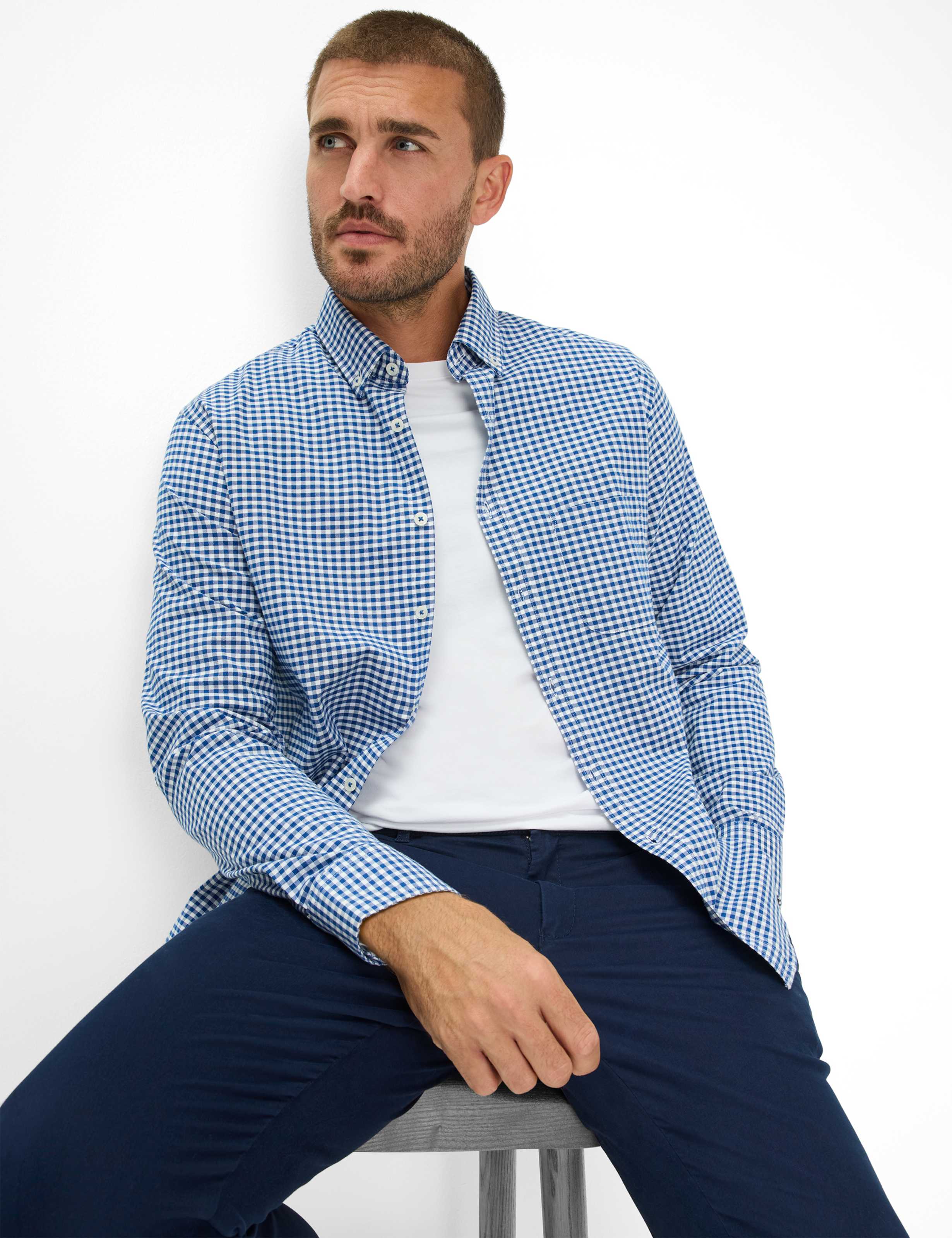 Homme Style DANIEL Bleu  Détail 1