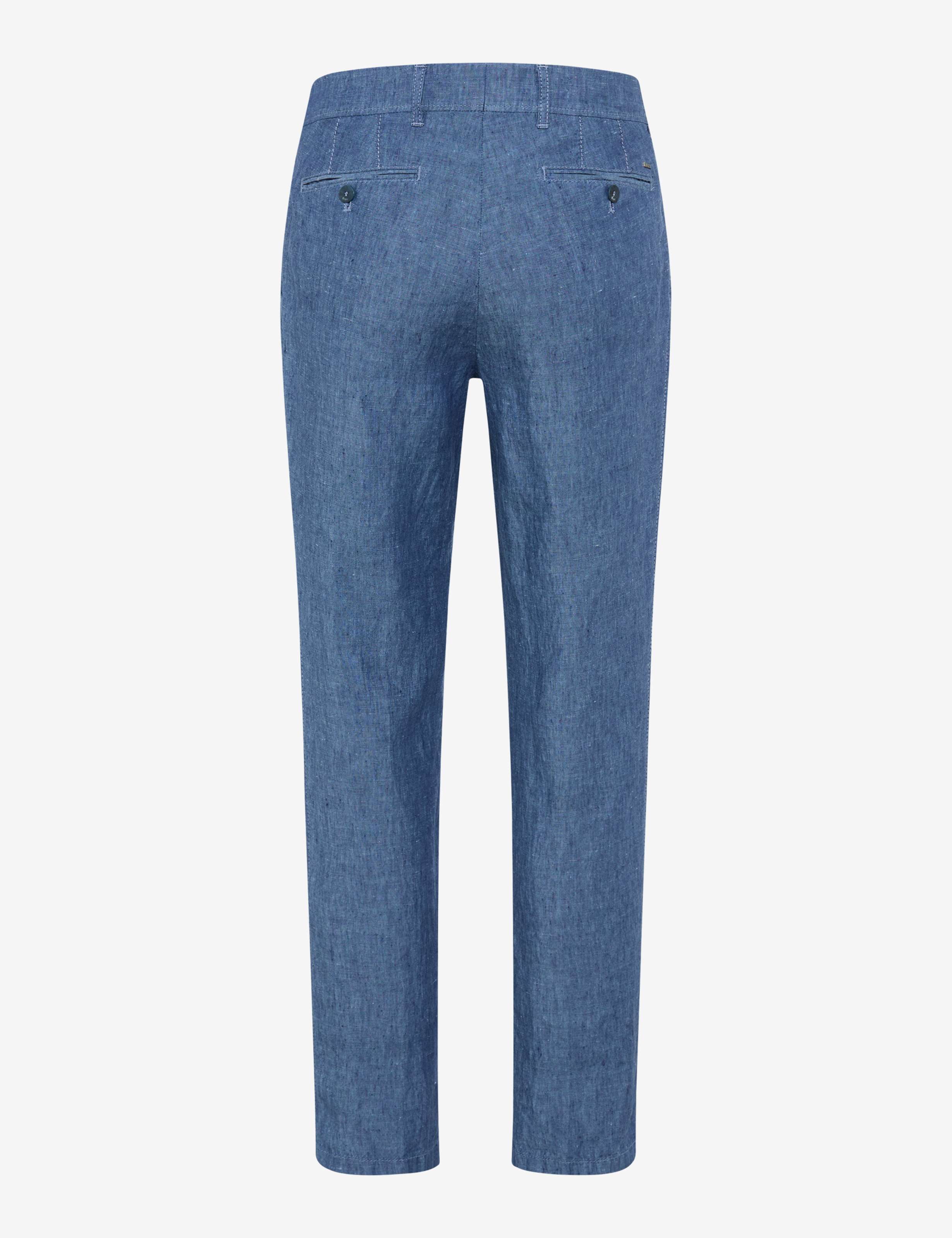 Heren Style EVANS Blauw Regular Fit Beel achterkant