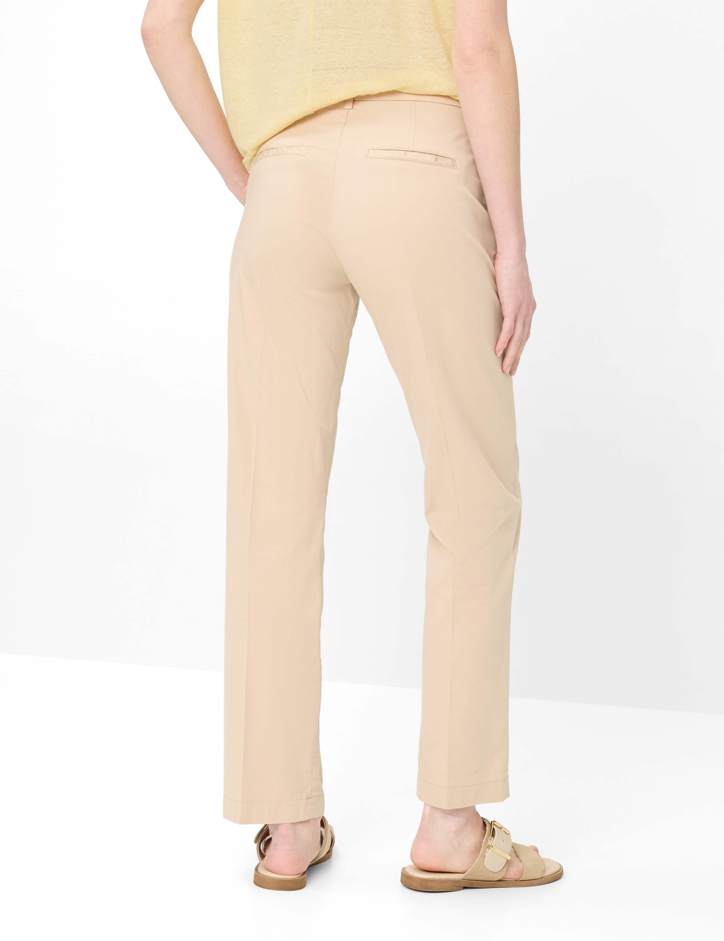 Thumbnail - Brax Damen Flatfronthose Style MADISON ALMOND, Beige, Gr. 40