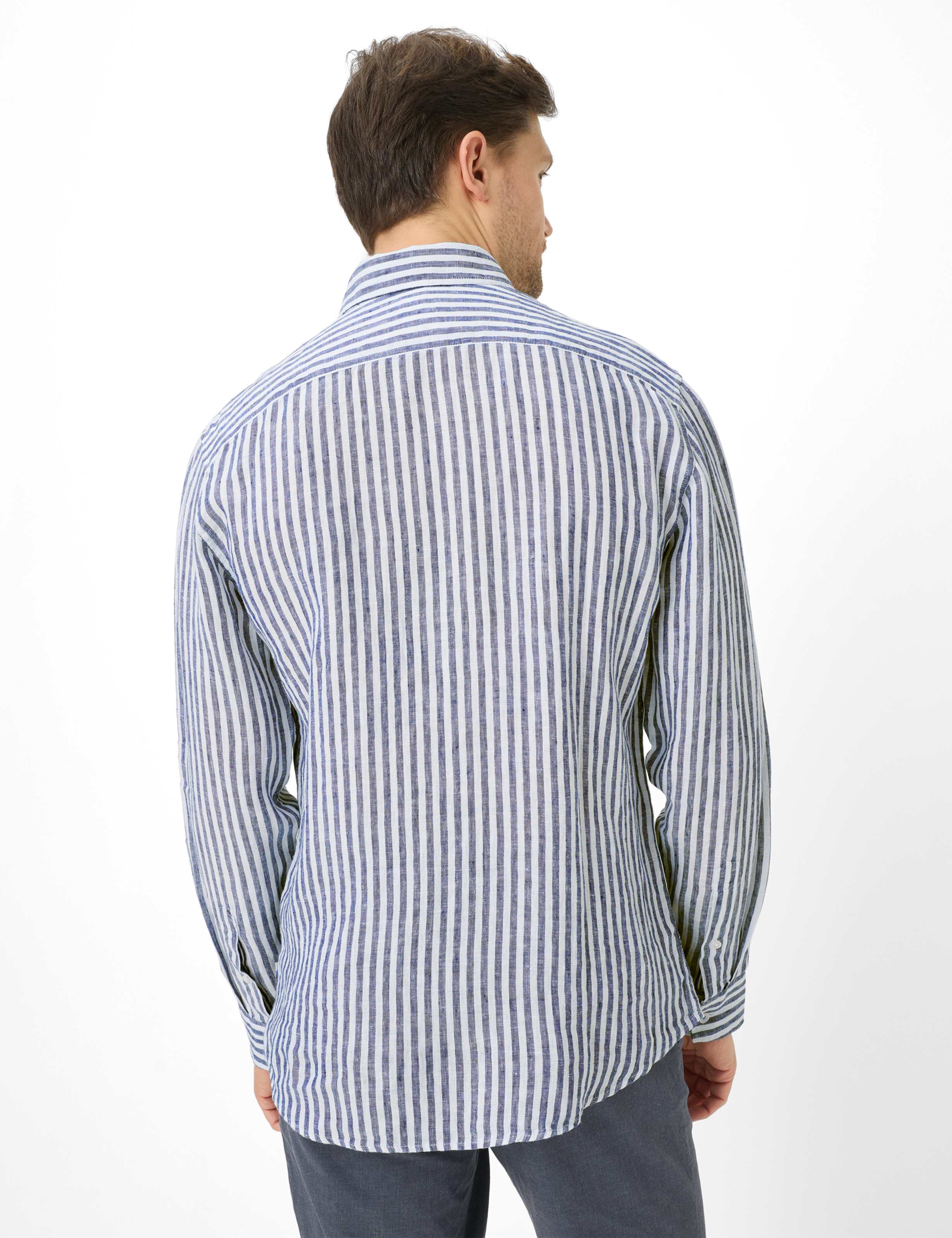 Thumbnail - Brax Herren Hemd Style DANIEL marine, Blau, Gr. XXXL