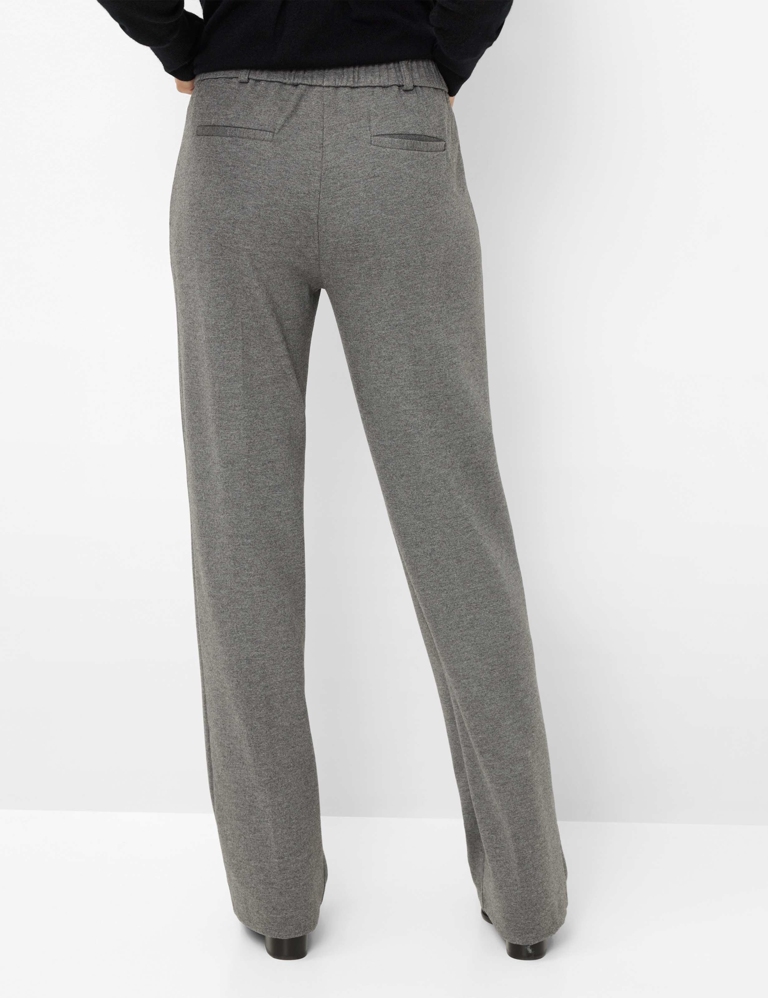 Thumbnail - Raphaela by Brax Damen Marlenehose Style PEGGY FLARED GREY, grau, Gr. 44K