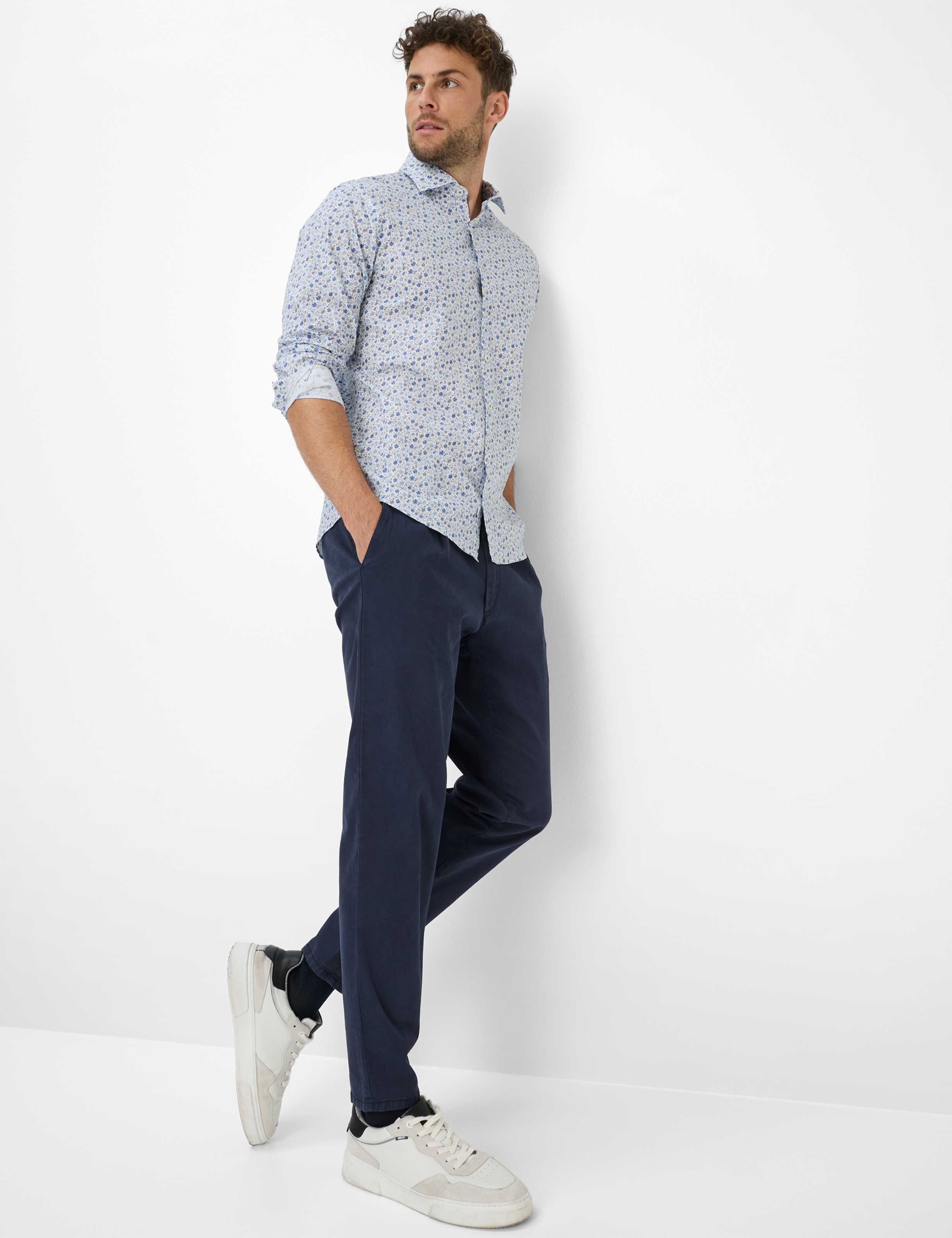 Men Style HAROLD Blue  Model Outfit