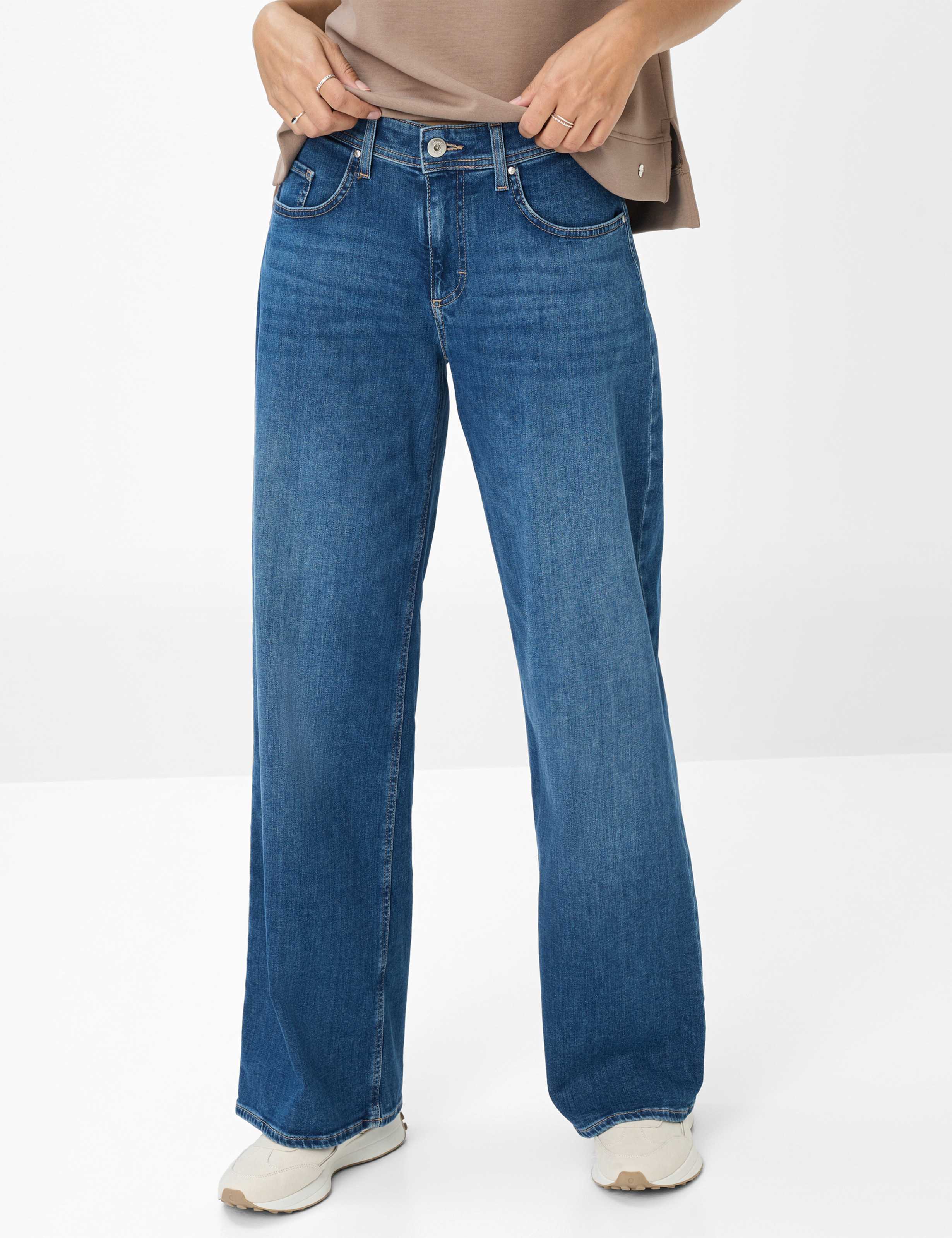 Blautöne, Damen, Style MORGAN, MODEL_FRONT_ISHOP