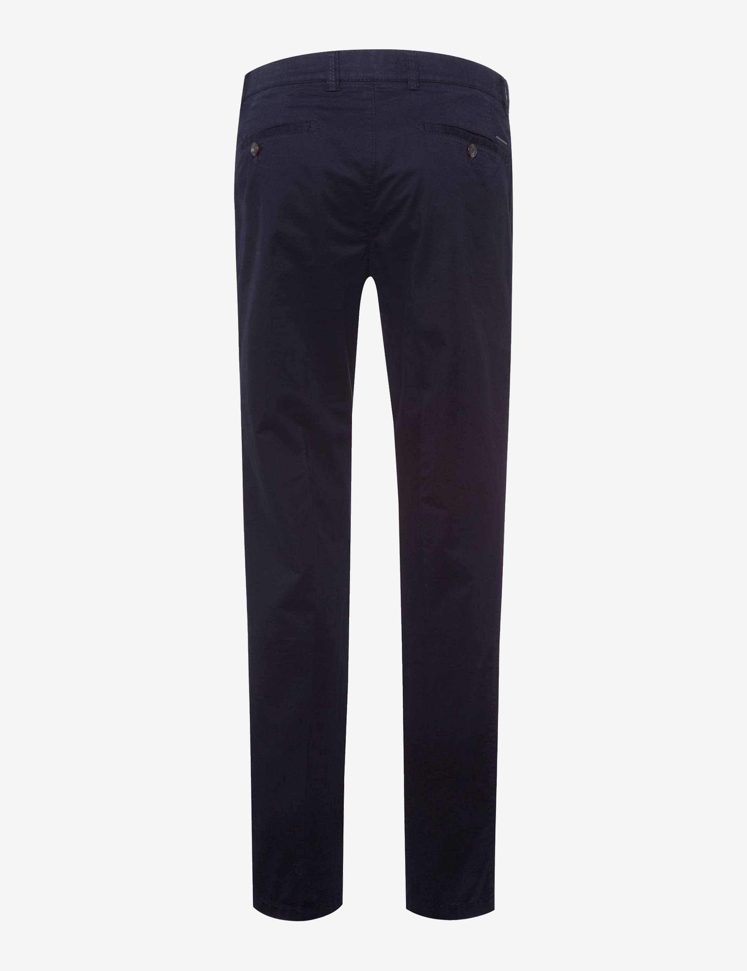 Herre Style JIM-S Mørkeblå Regular Fit Udskæring bagpå