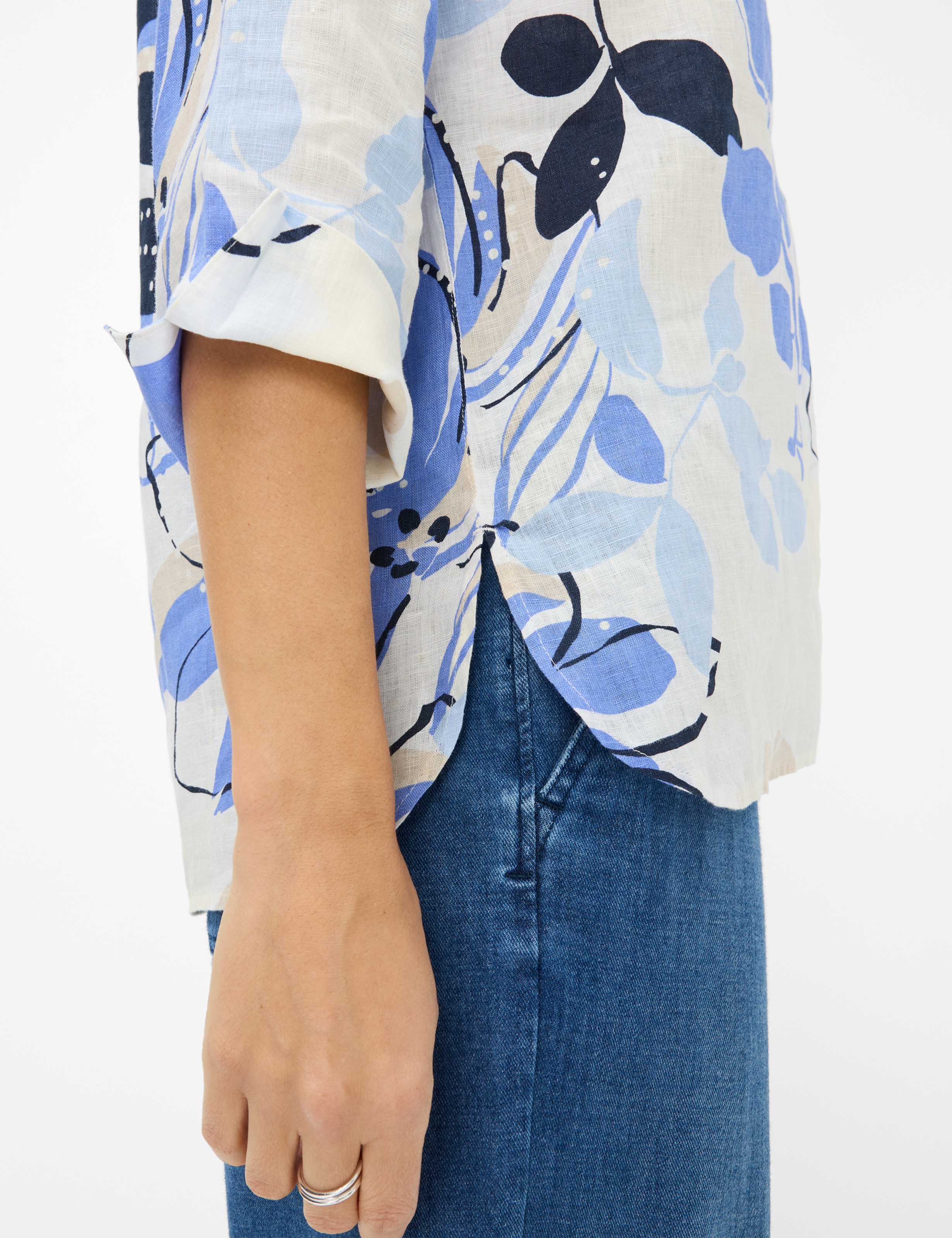 Femme Style VICKI Bleu  Détail 2