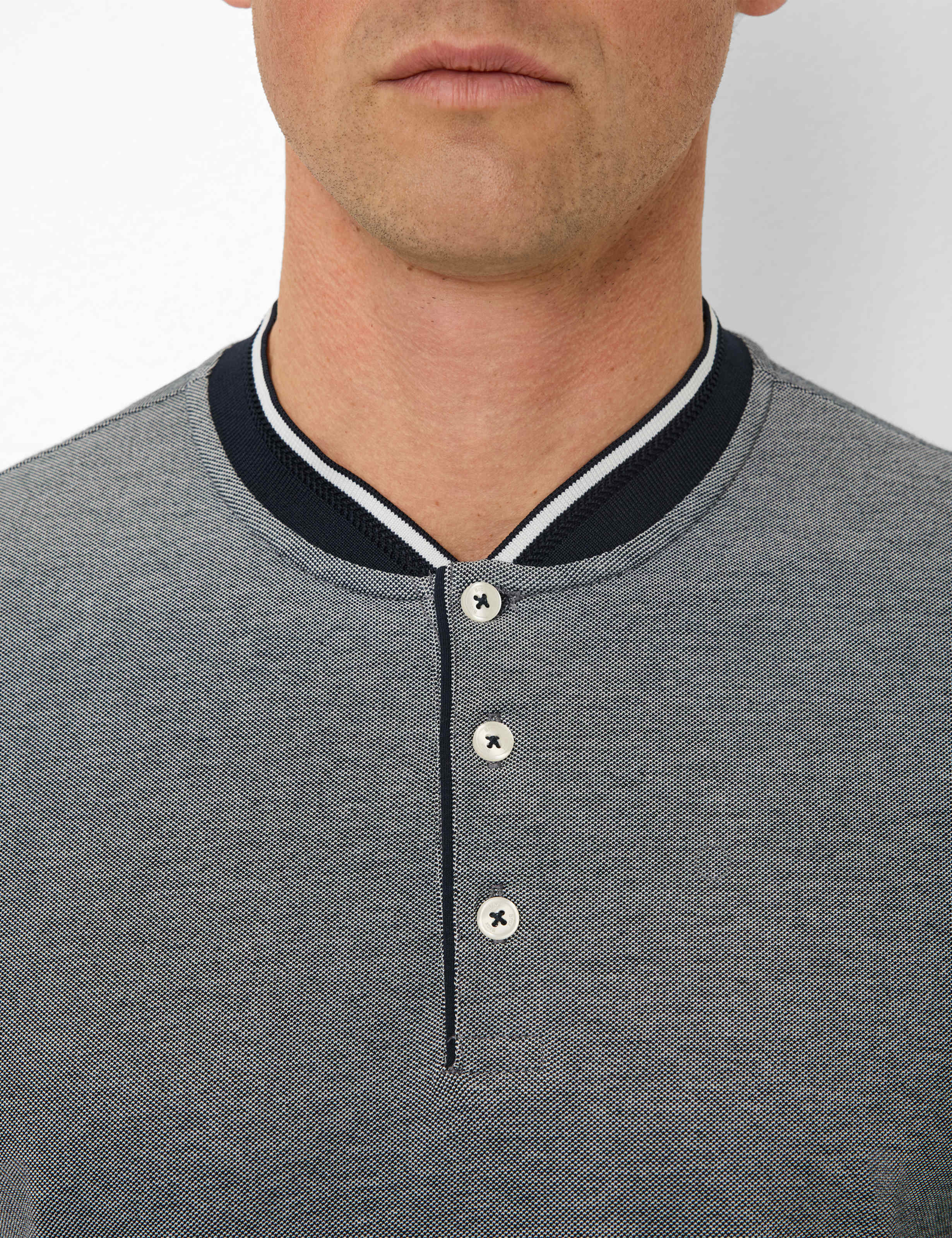 Herren Style PIERCE Dunkelblau  Detail 2