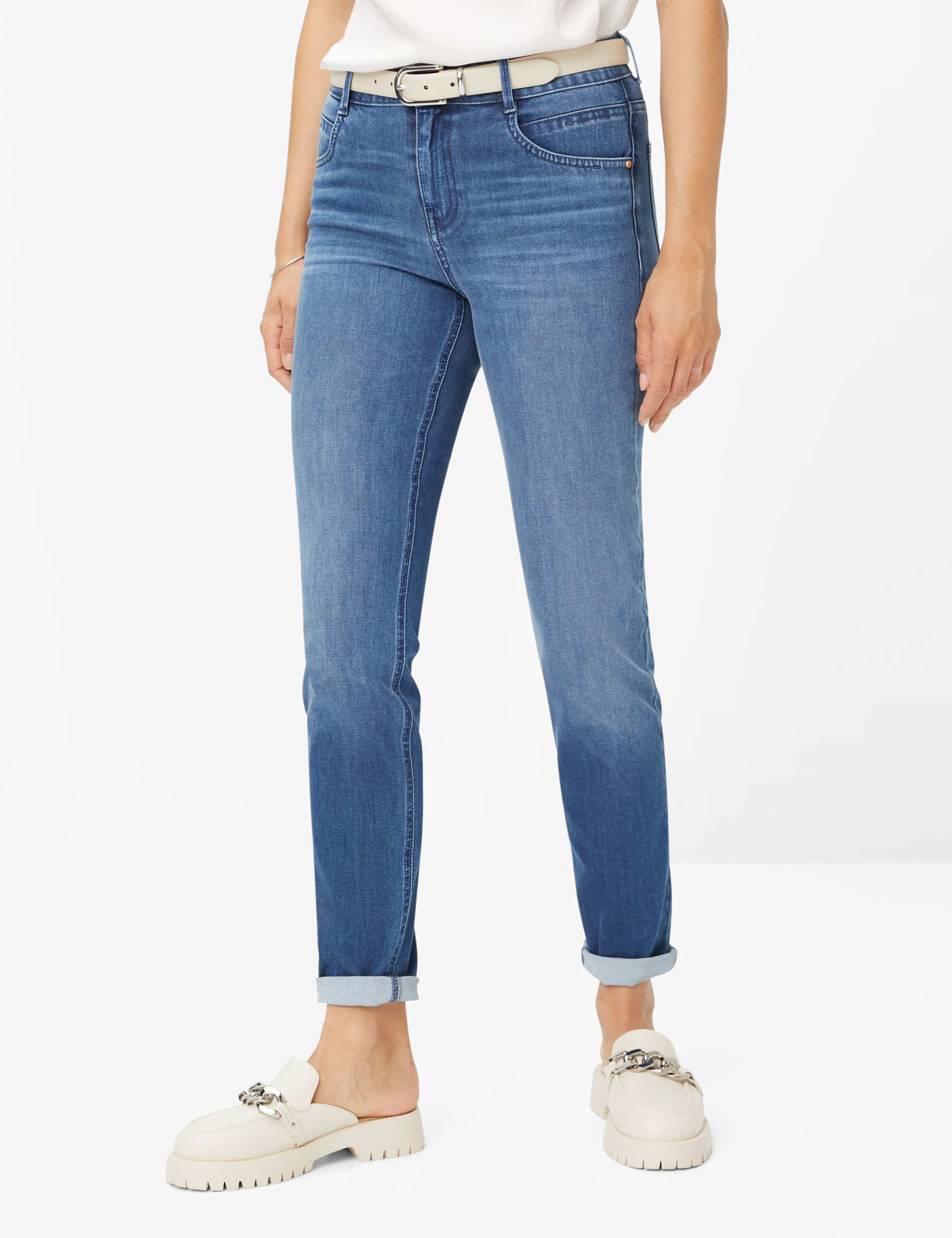 Blautöne, Damen, SLIM, Style SHAKIRA, MODEL_FRONT_ISHOP