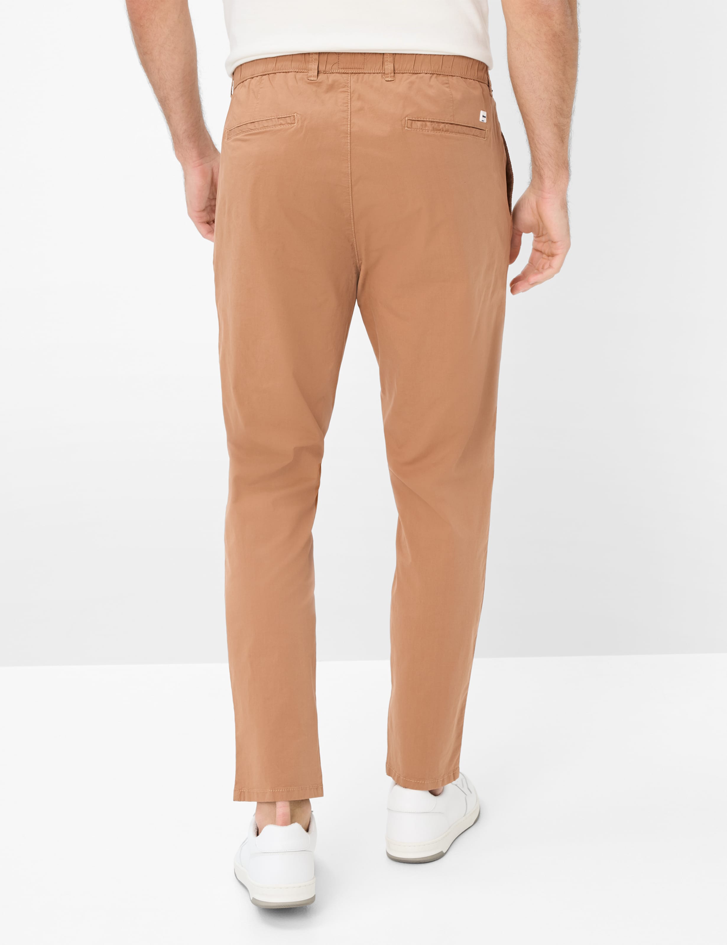 Homme Style TINO Marron Relaxed Fit Dos mannequin