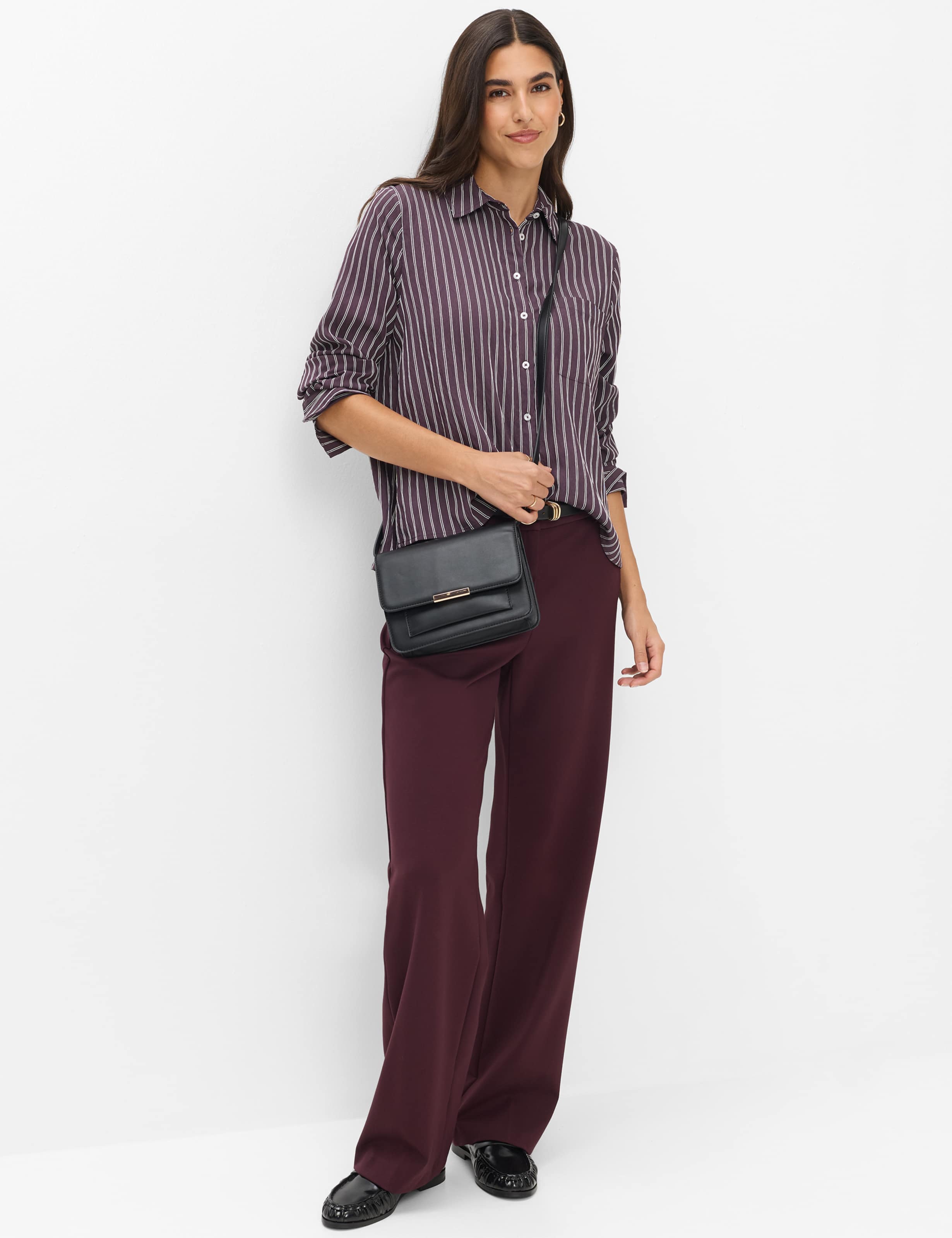 Dame Style VICA Mørk Lilla  Model Outfit