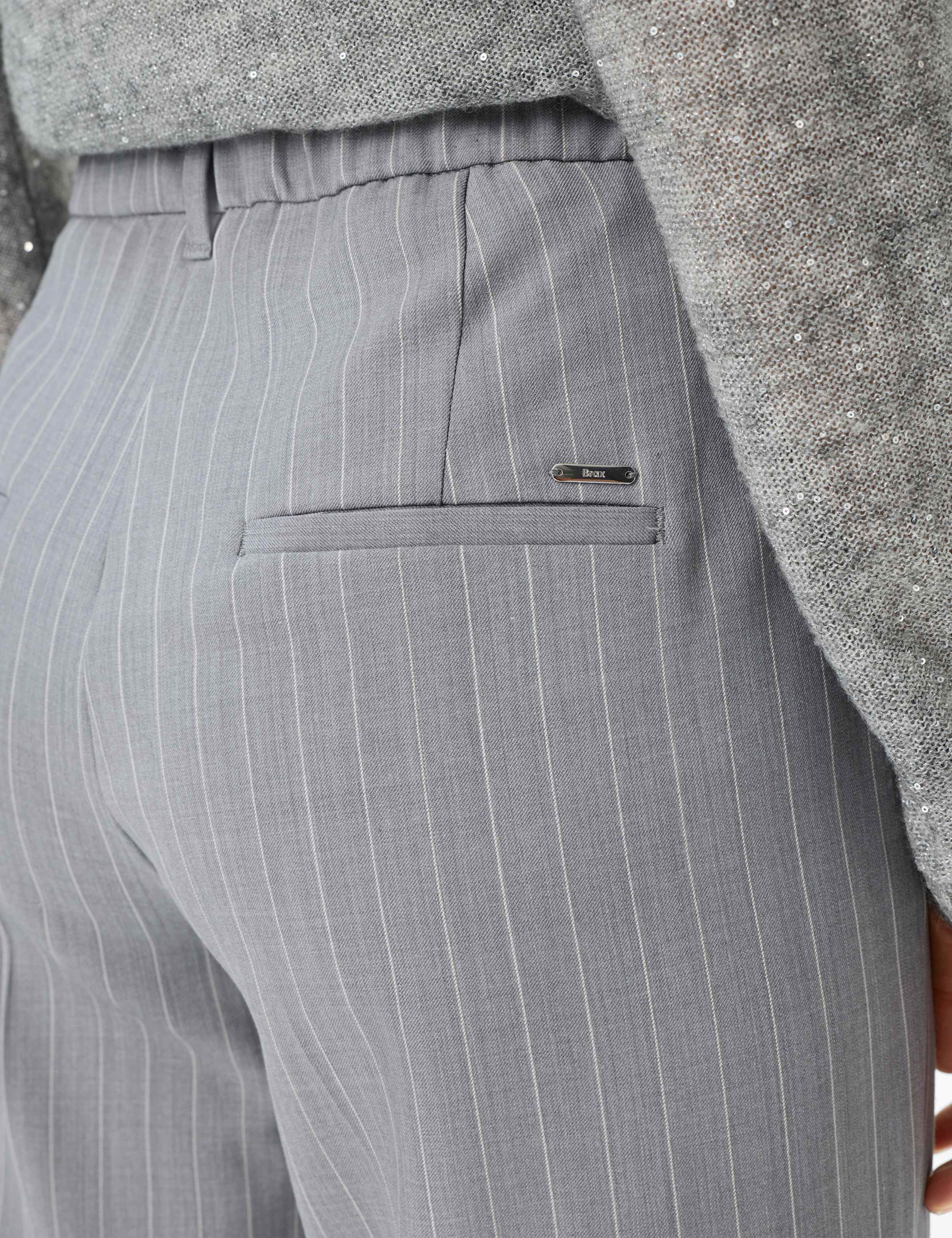Damen Style MAINE Hellgrau Wide Leg Detail 2