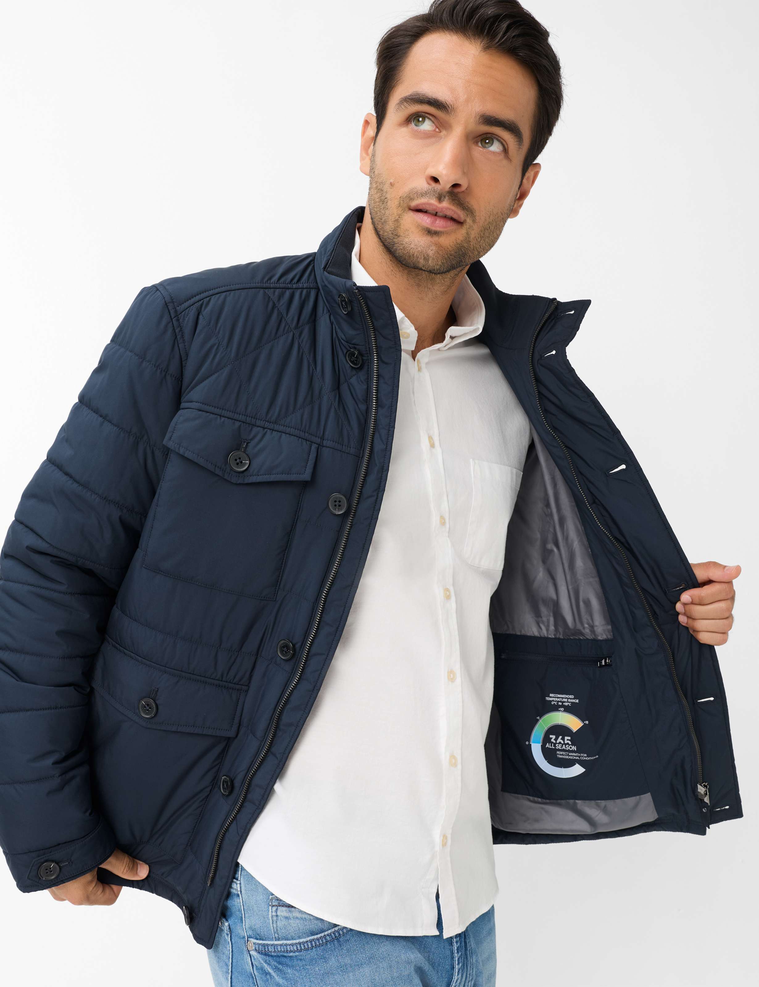 Men Style GEORGE Dark Blue  Detail 1
