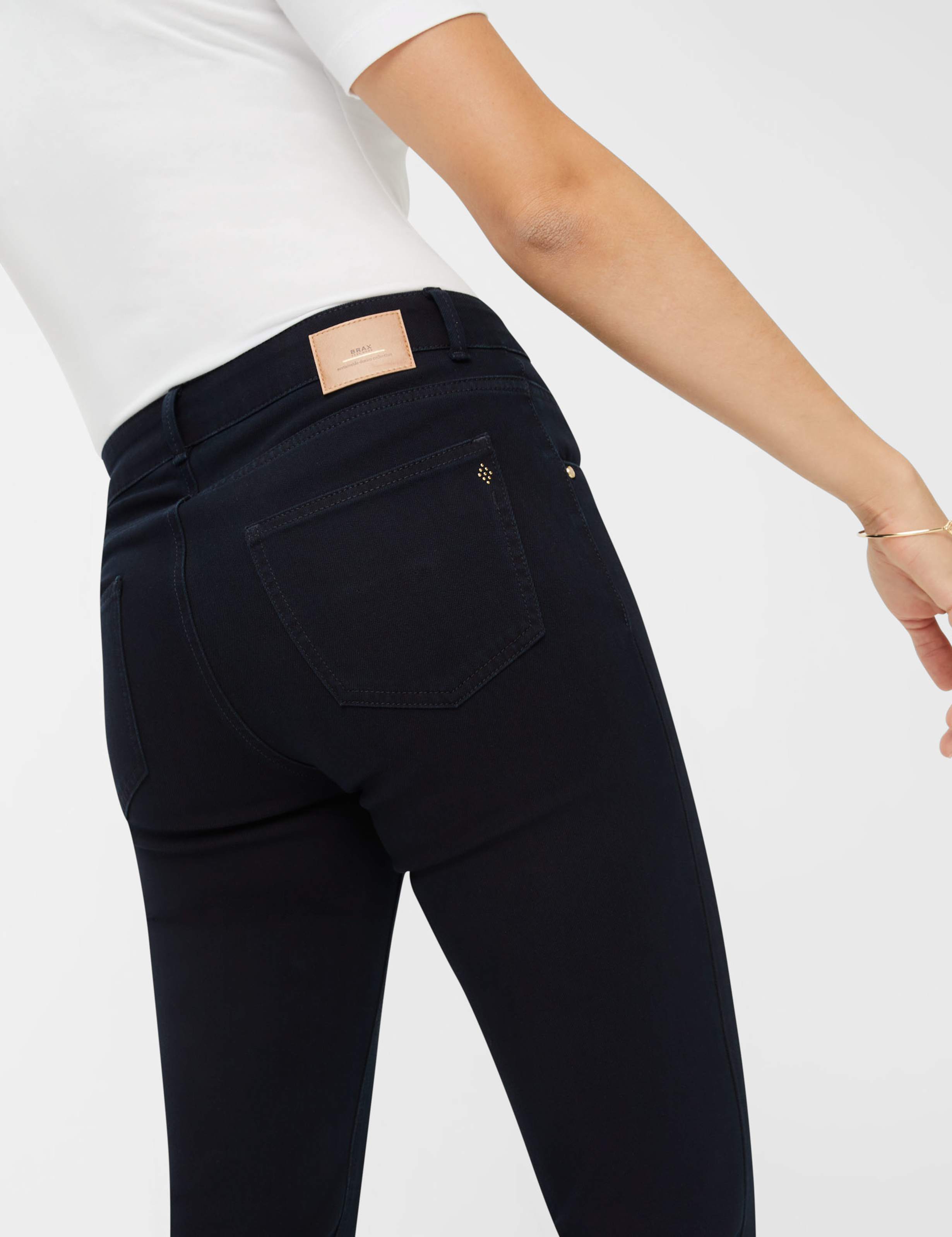 Damen Style SHAKIRA Denim Dunkelblau Slim Fit Detail 2