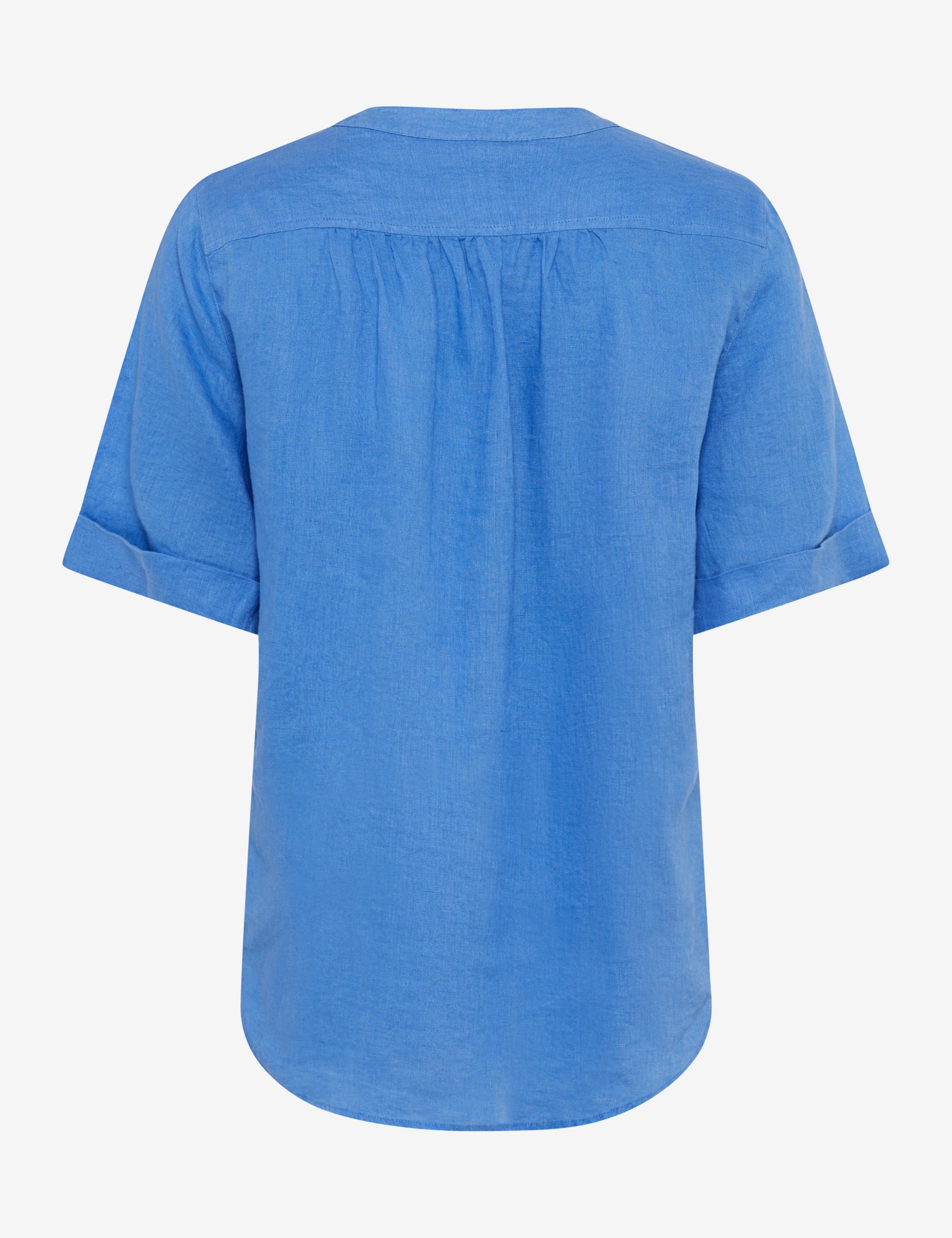 Femme Style VERI Bleu  Détourage arrière