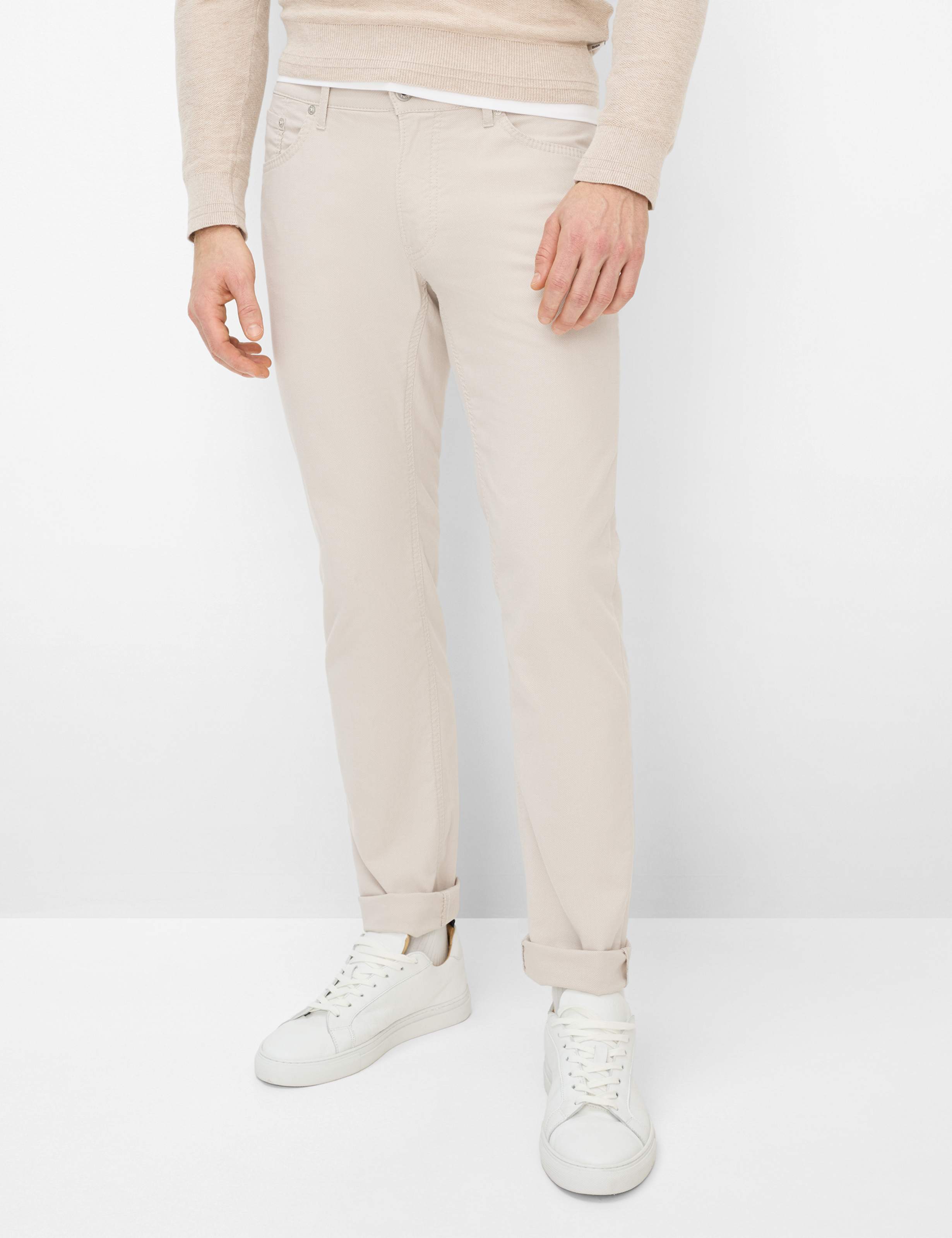 Thumbnail - Brax Herren Five-Pocket-Hose Style CHUCK BEACH, hellbraun, Gr. 34/34