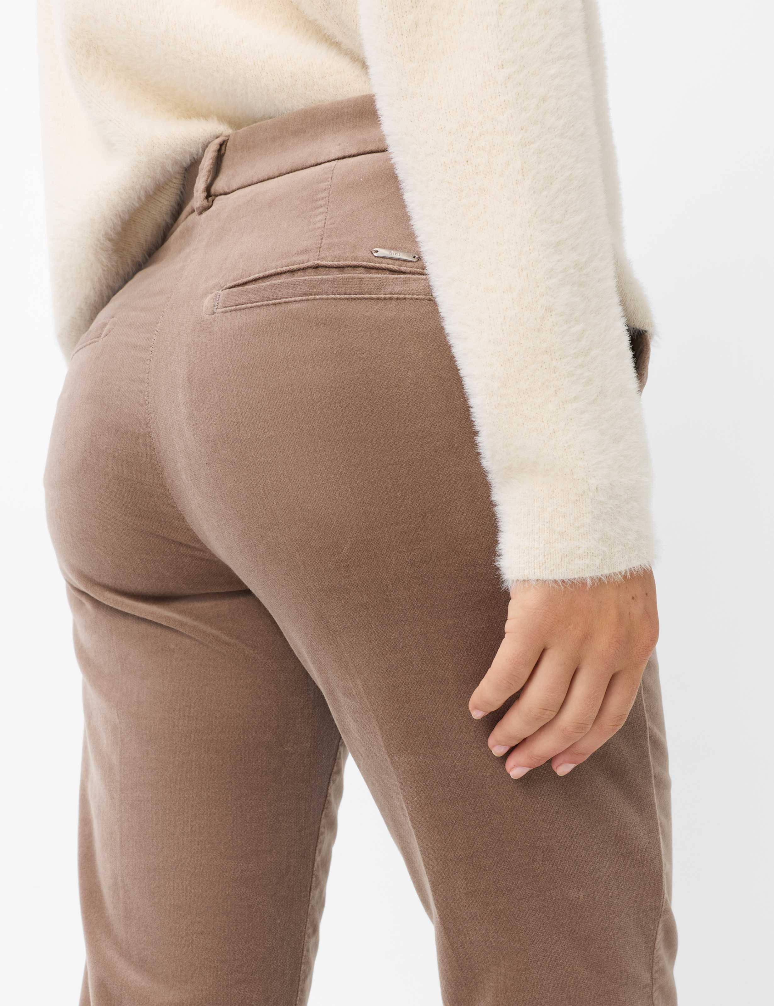 Damen Style MARON S Hellbraun Regular Fit Detail 2