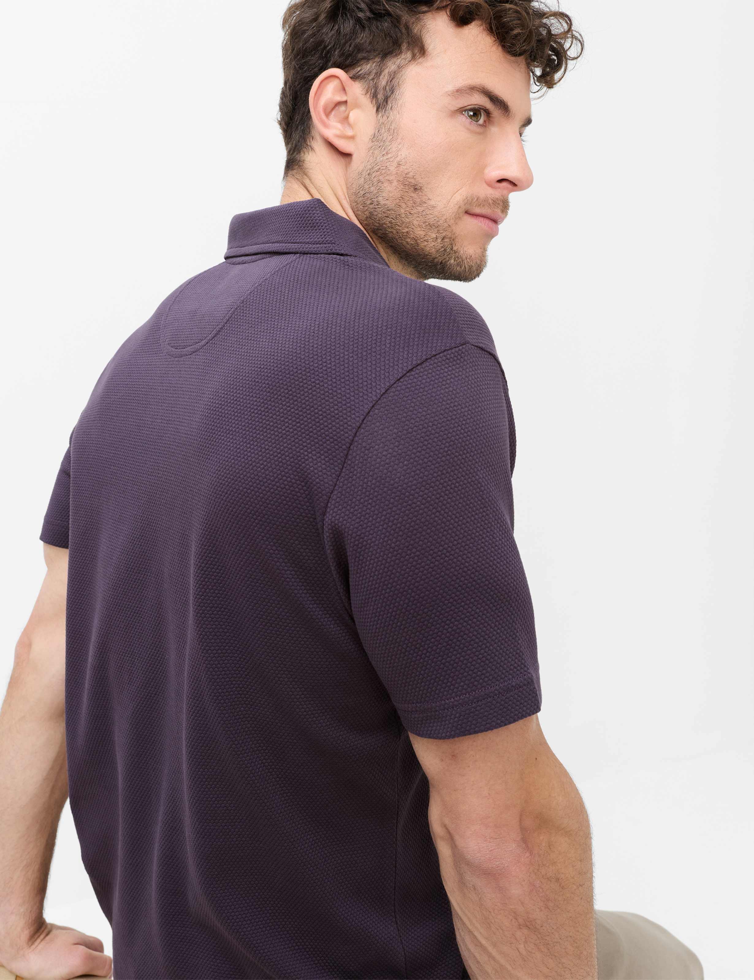 Homme Style PRINCETON Violette Foncé  Détail 1