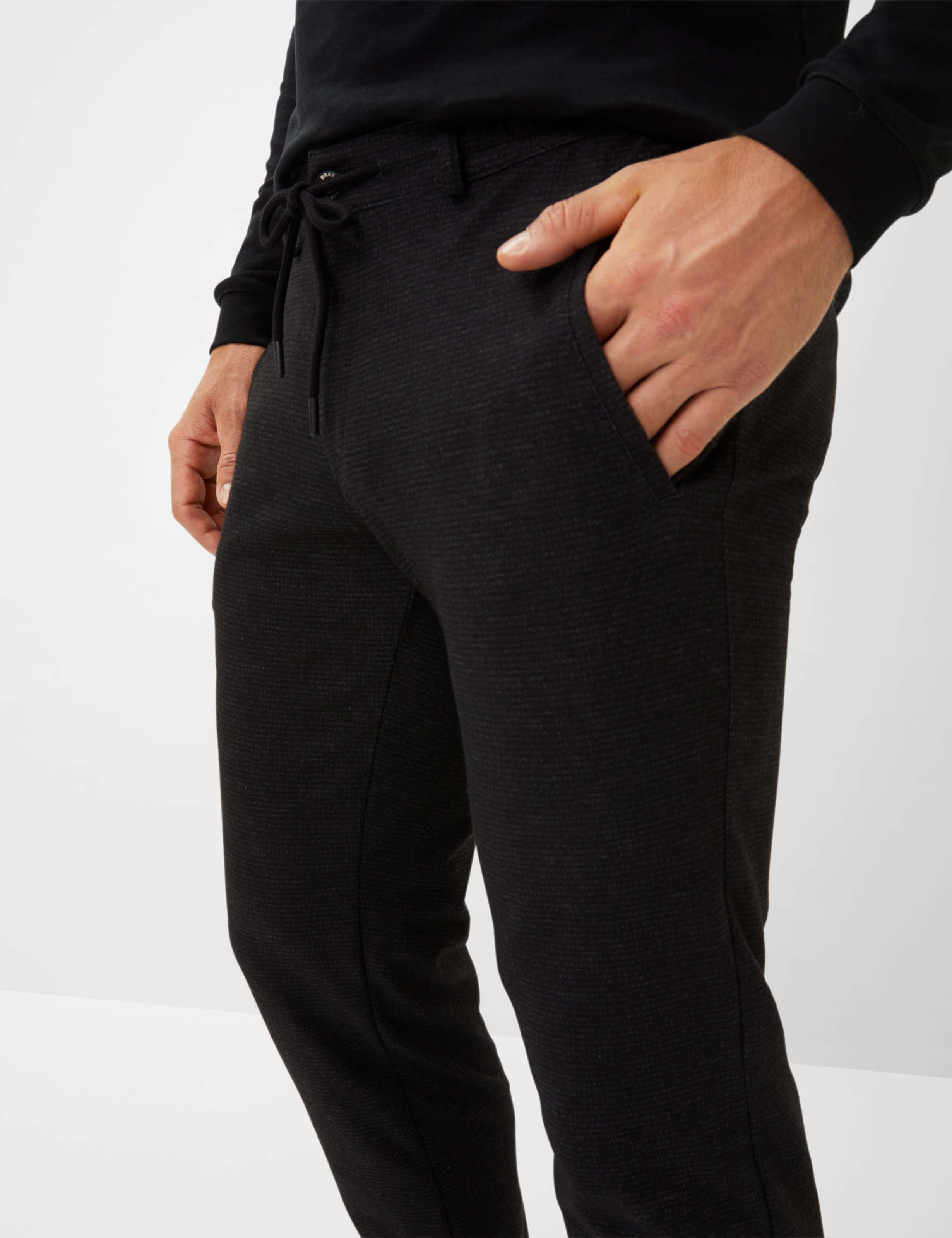 Men Style PHIL Medium Gray Modern Fit Detail 2
