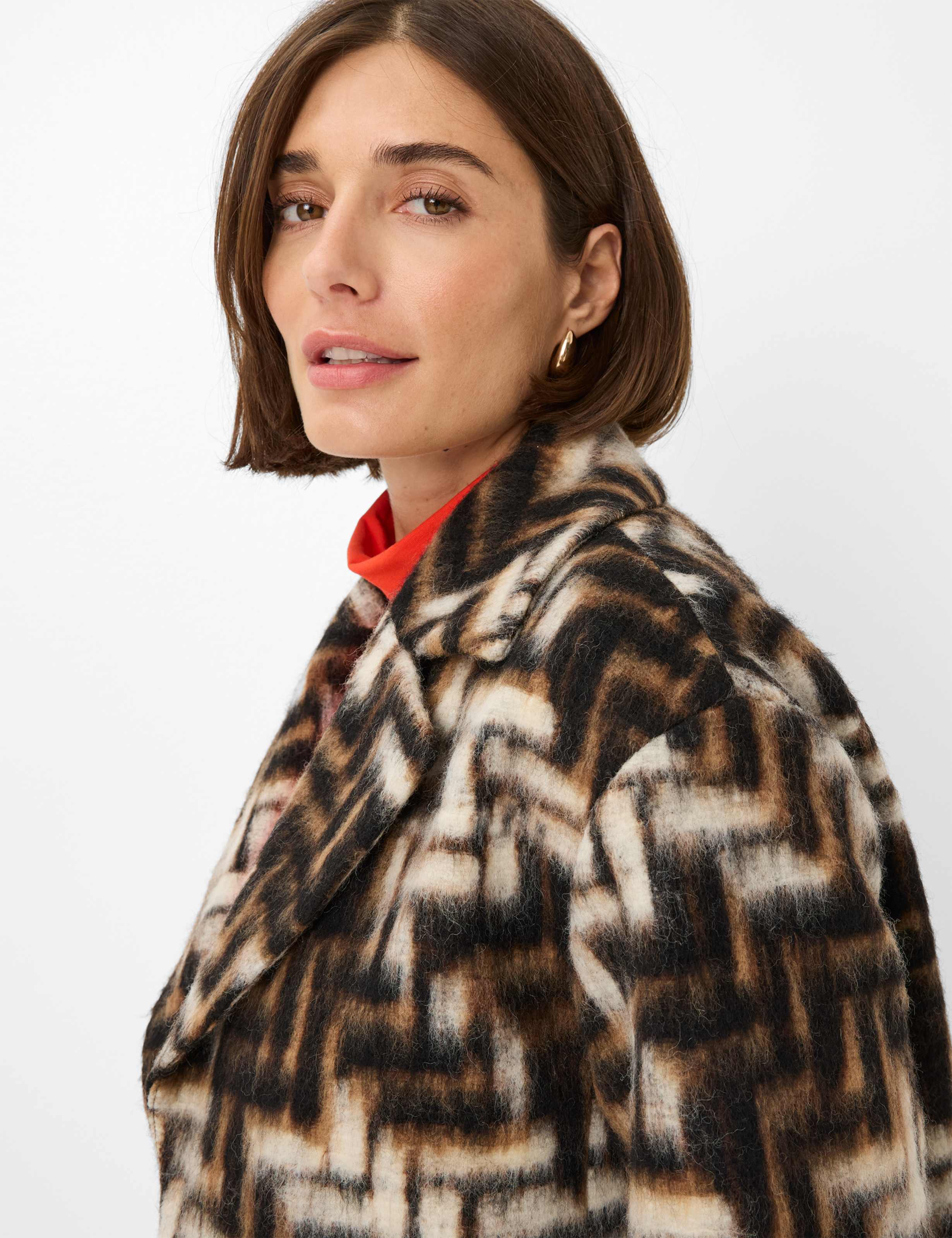 Damen Style DAVOS Braun  Detail 2