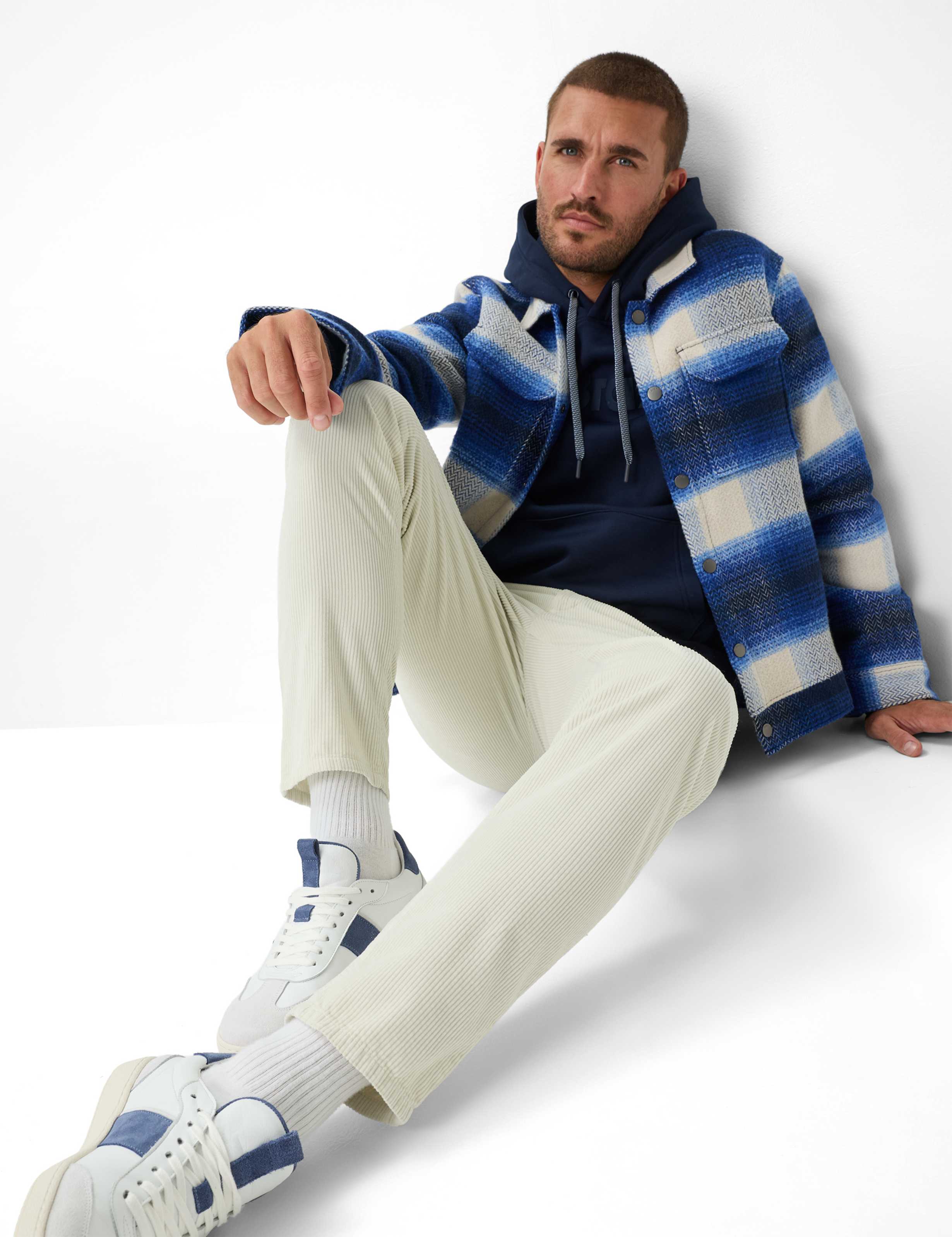 Homme Style TINO Beige Clair Relaxed Fit Détail 1