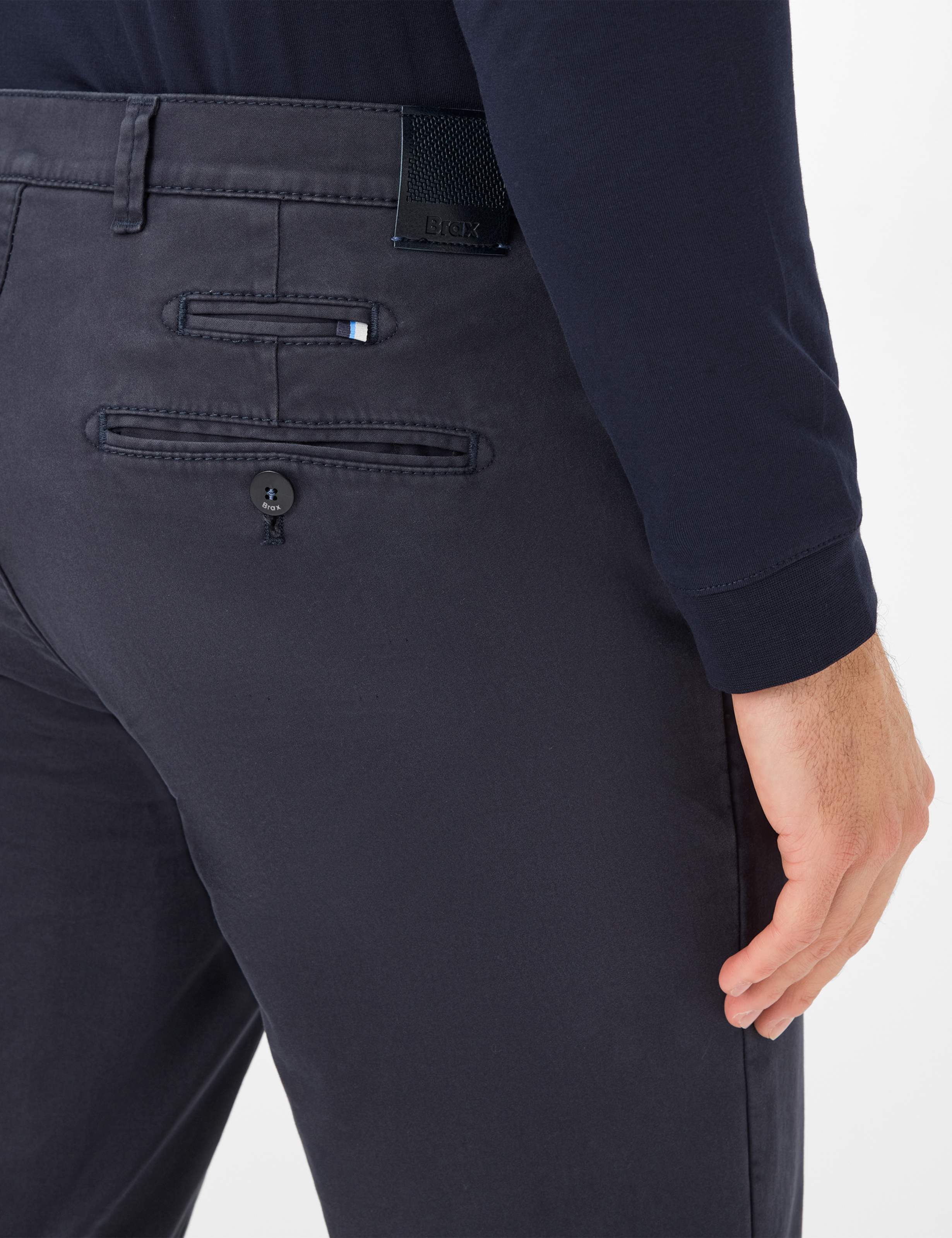 Homme Style FABIO TT Bleu Foncé Modern Fit Détail 2