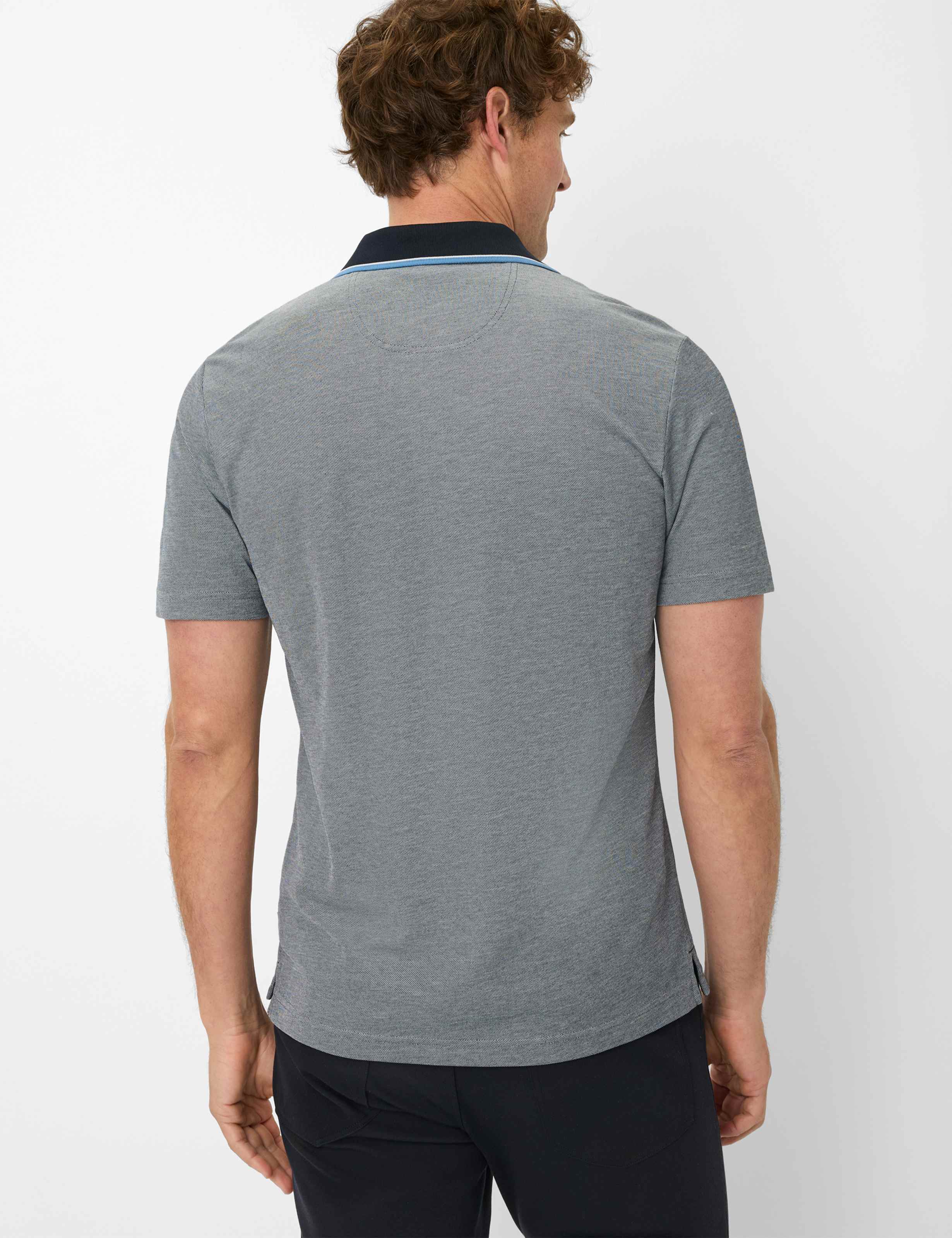 Men Style PETTER Dark Blue  Model back