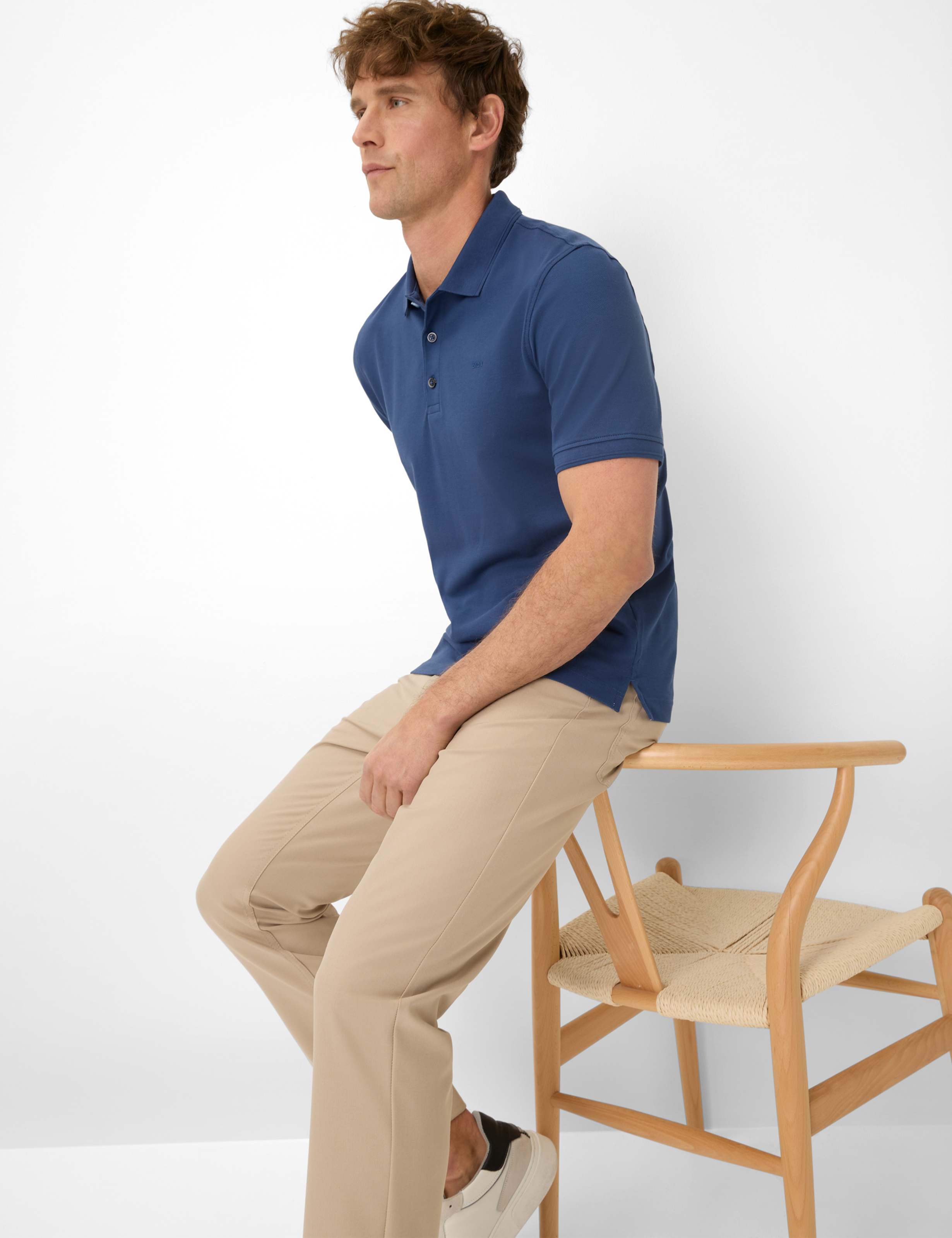 Herren Style PETE Blau  Detail 1