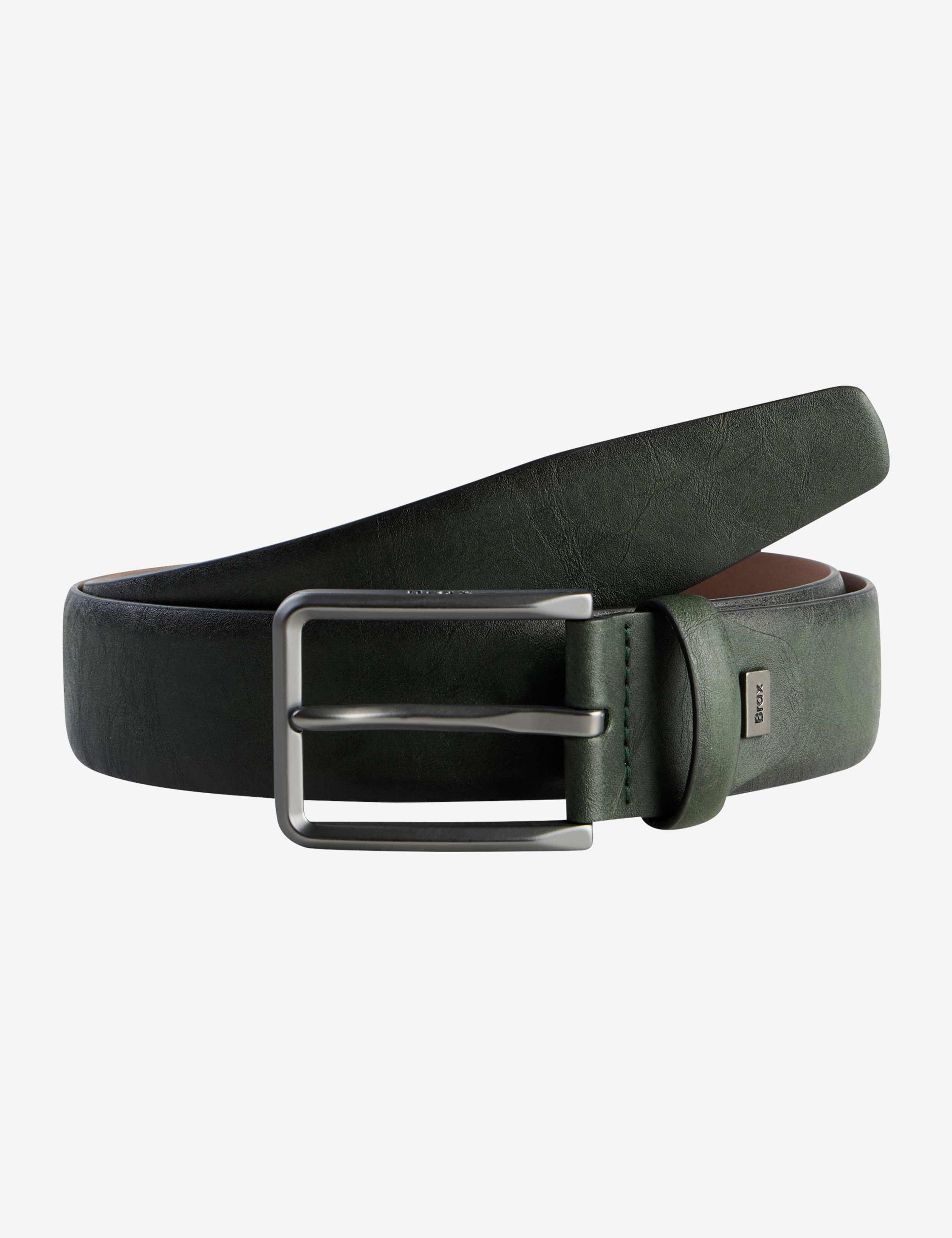 Homme Style CEINTURE POUR HOMME Vert  Détourage avant
