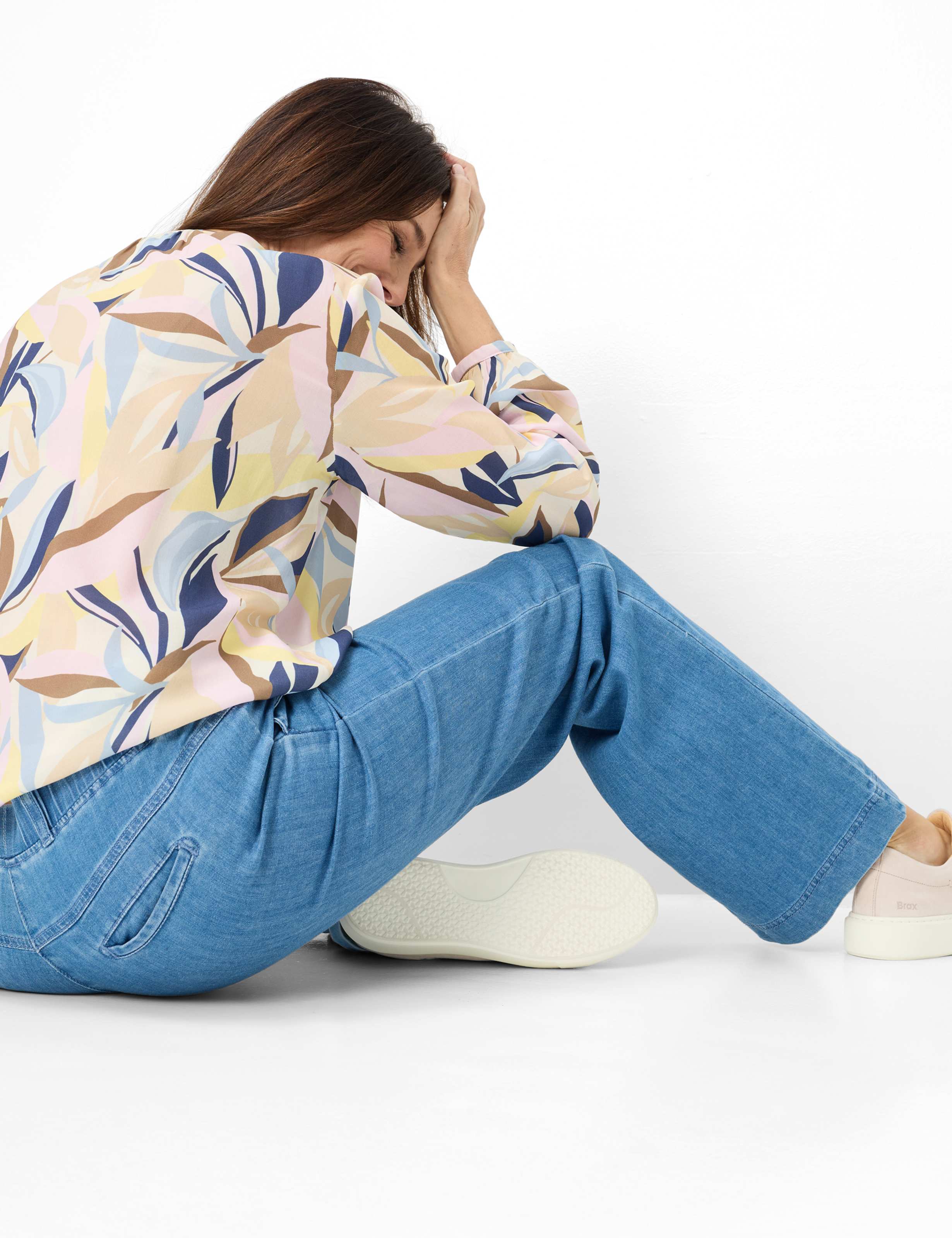 Dames Style PAM FLARED Denim Blauw Slim Fit Detail 1