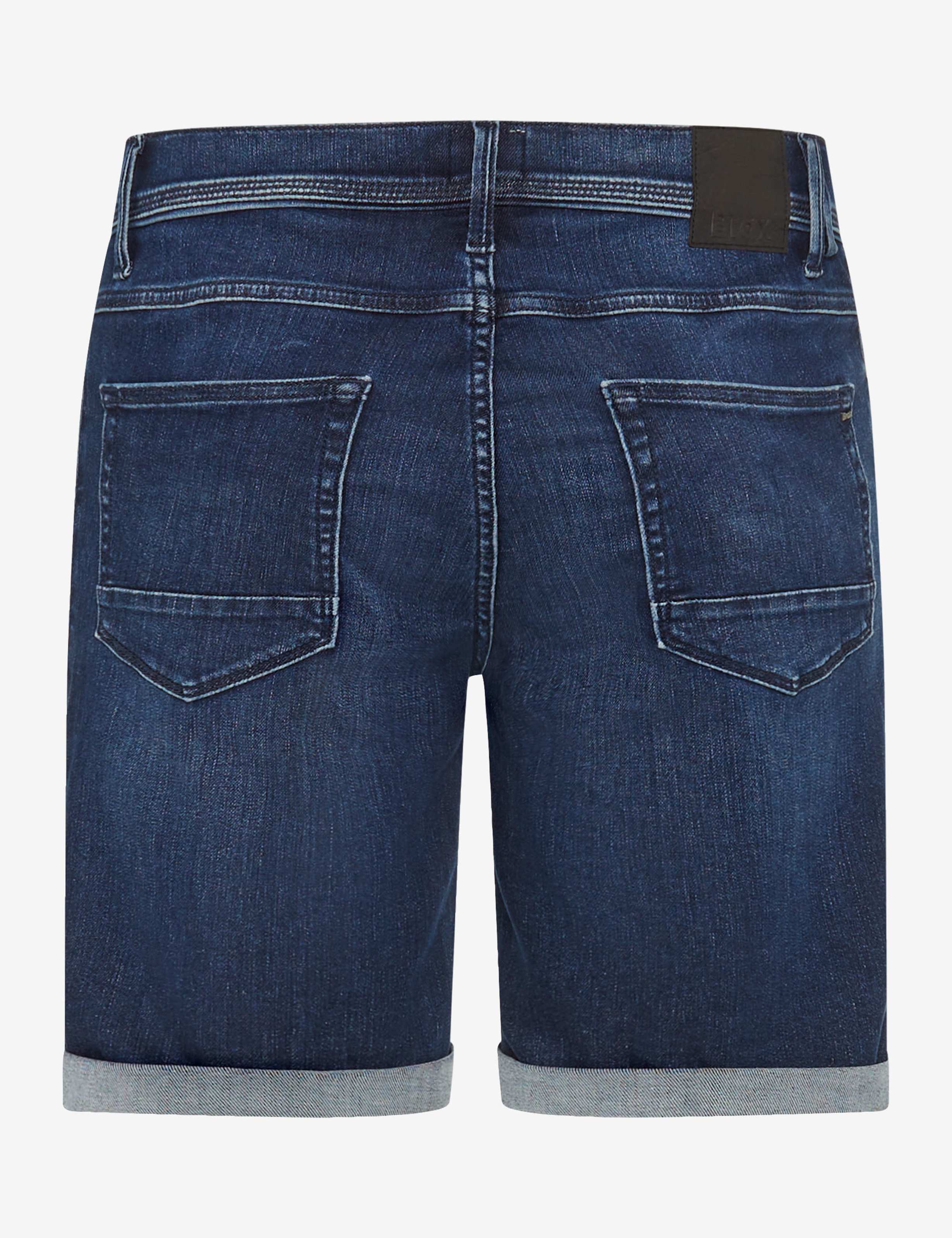 Herren Style CHRIS Denim Dunkelblau Slim Fit Freisteller Rueck