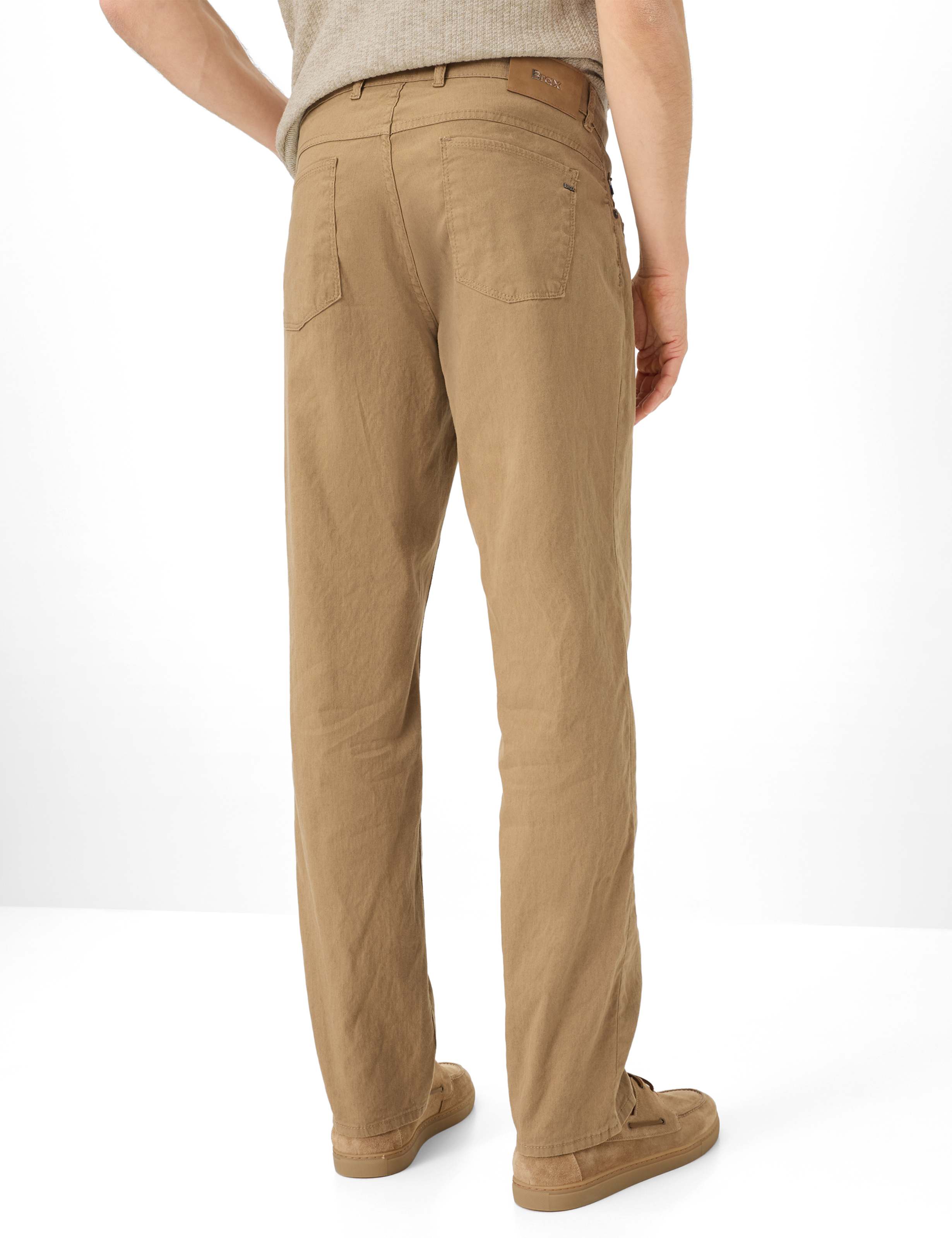 Men Style COOPER L Beige Regular Fit Model back