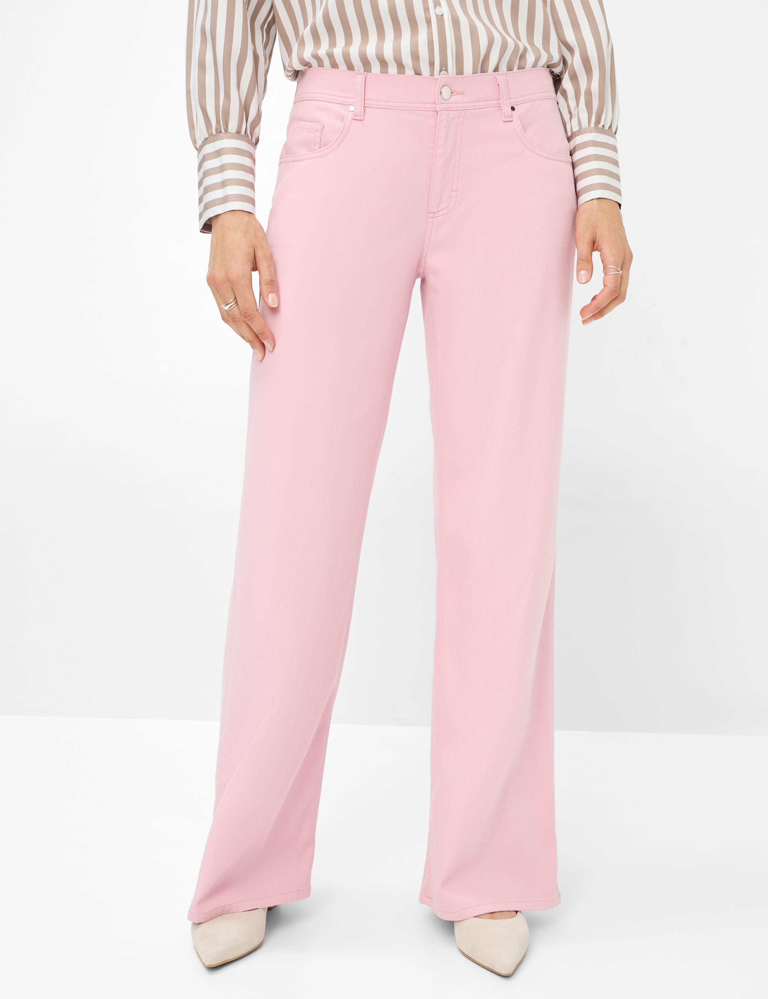 Thumbnail - Brax Damen Five-Pocket-Hose Style MORGAN BLUSH, Rosa, Gr. 38