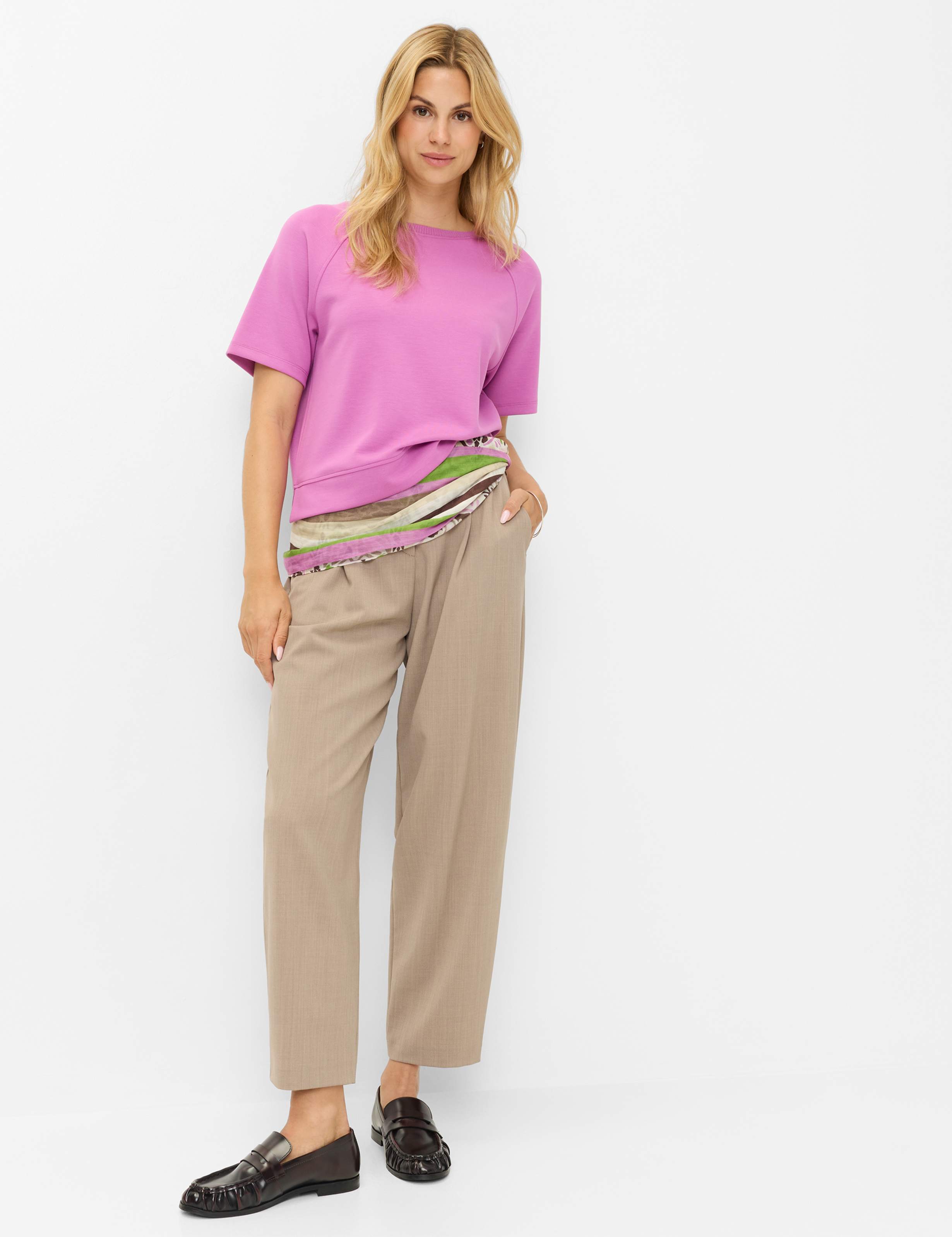 Dames Style BAILEE S Roze  Model outfit