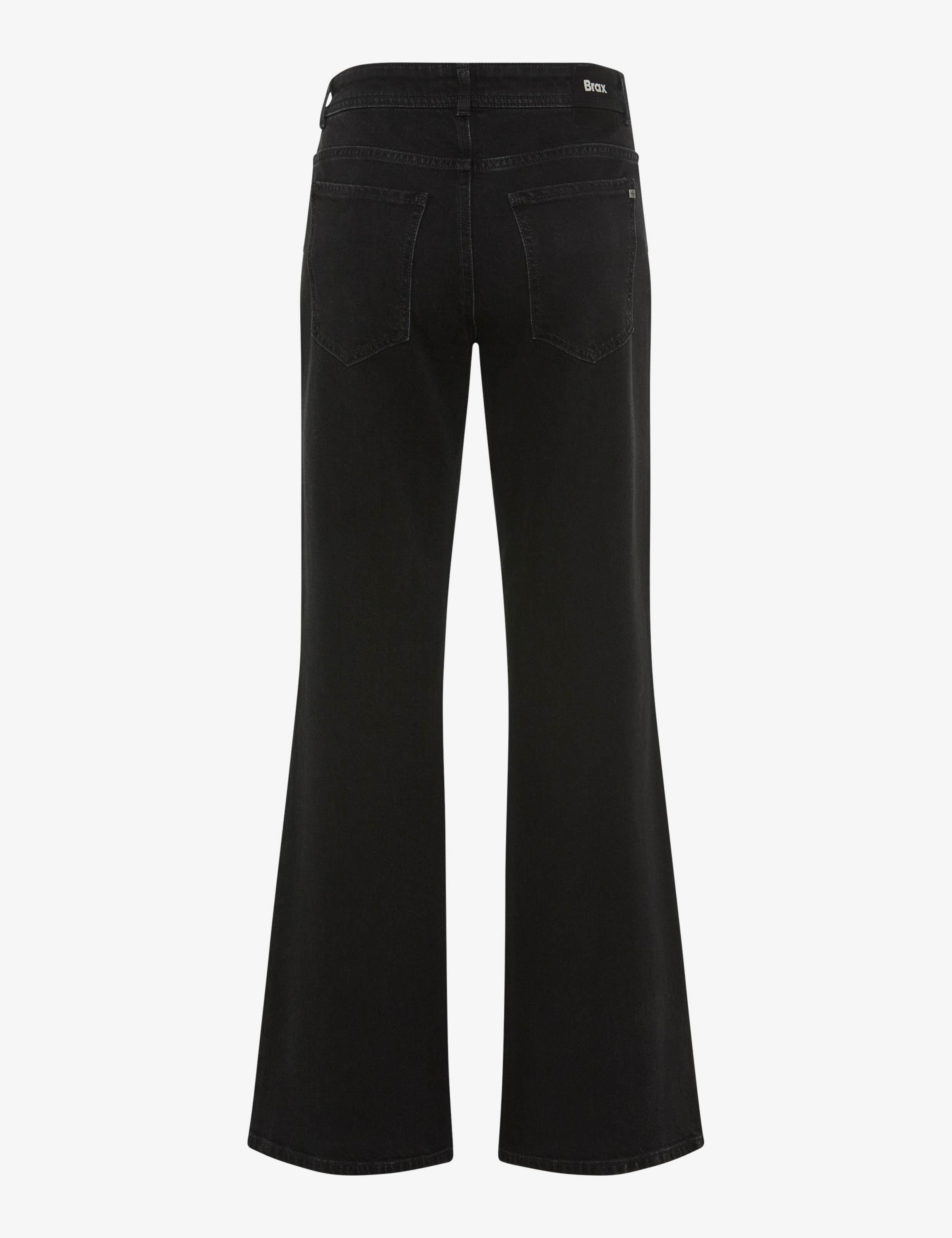 Damen Style MAINE Denim Schwarz Wide Leg Freisteller Rueck