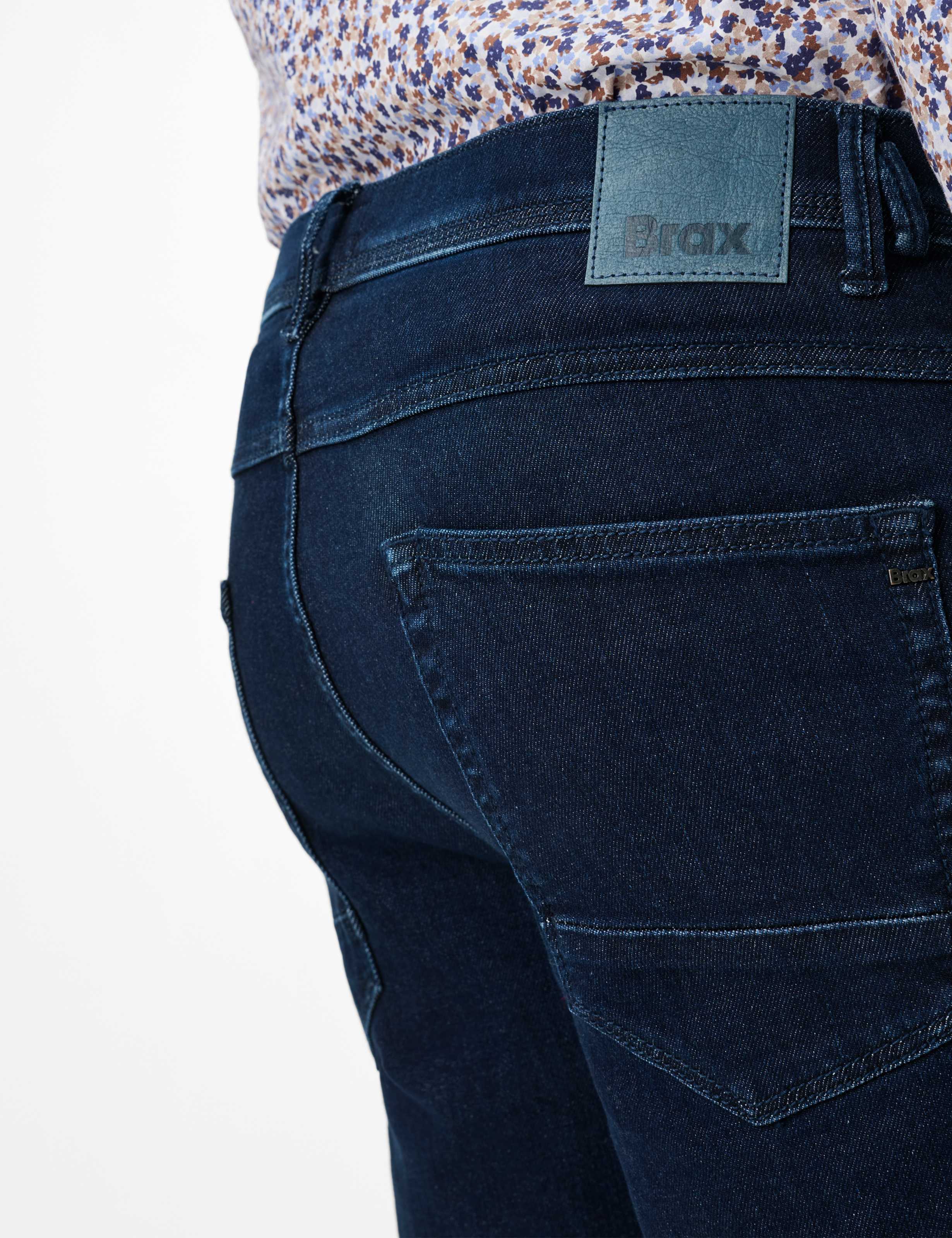 Heren Style CHRIS Denim Donkerblauw Slim Fit Detail 2