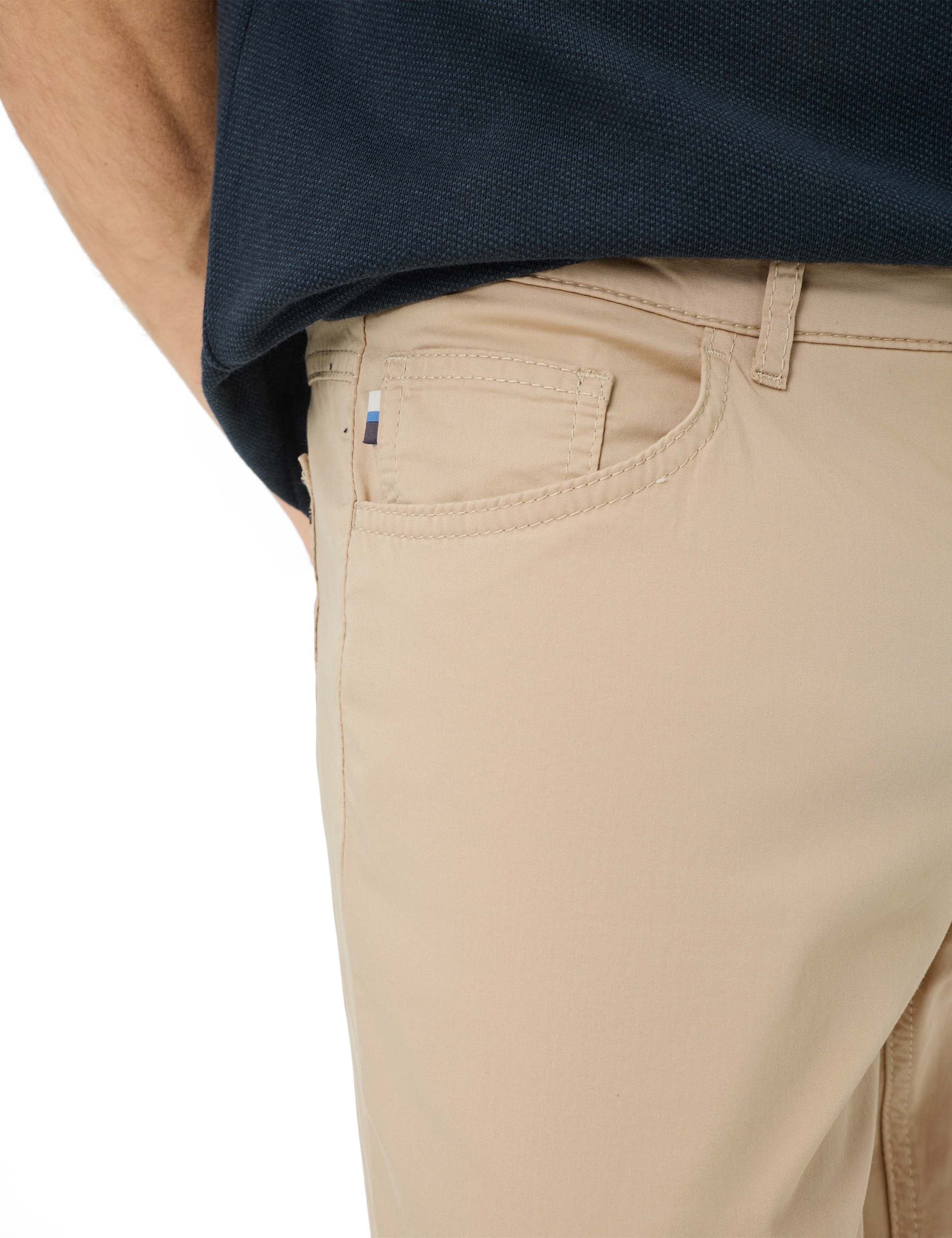 Homme Style COOPER Marron Clair Regular Fit Détail 2