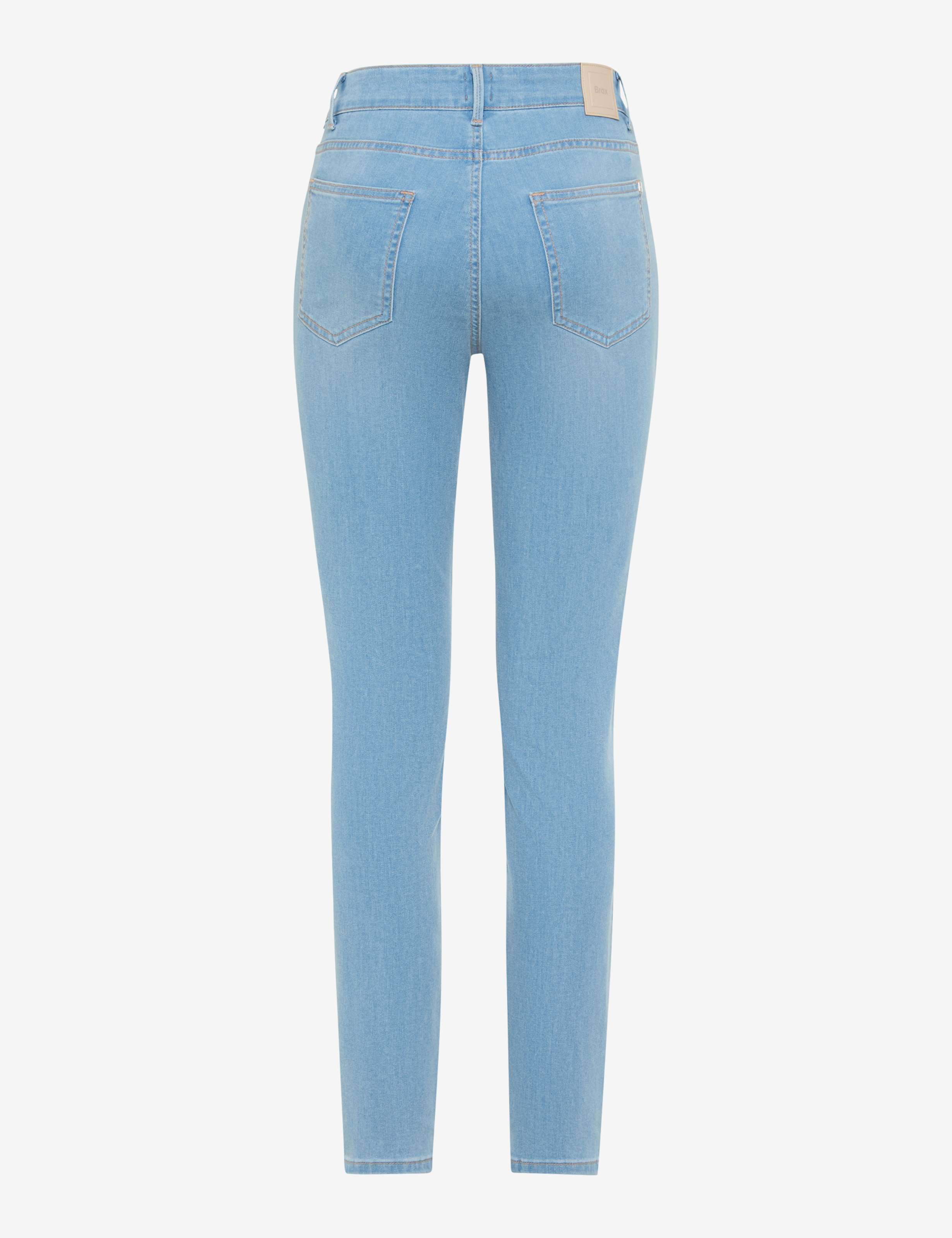 Women Style SHAKIRA S Denim Blue Slim Fit Stand-alone rear view