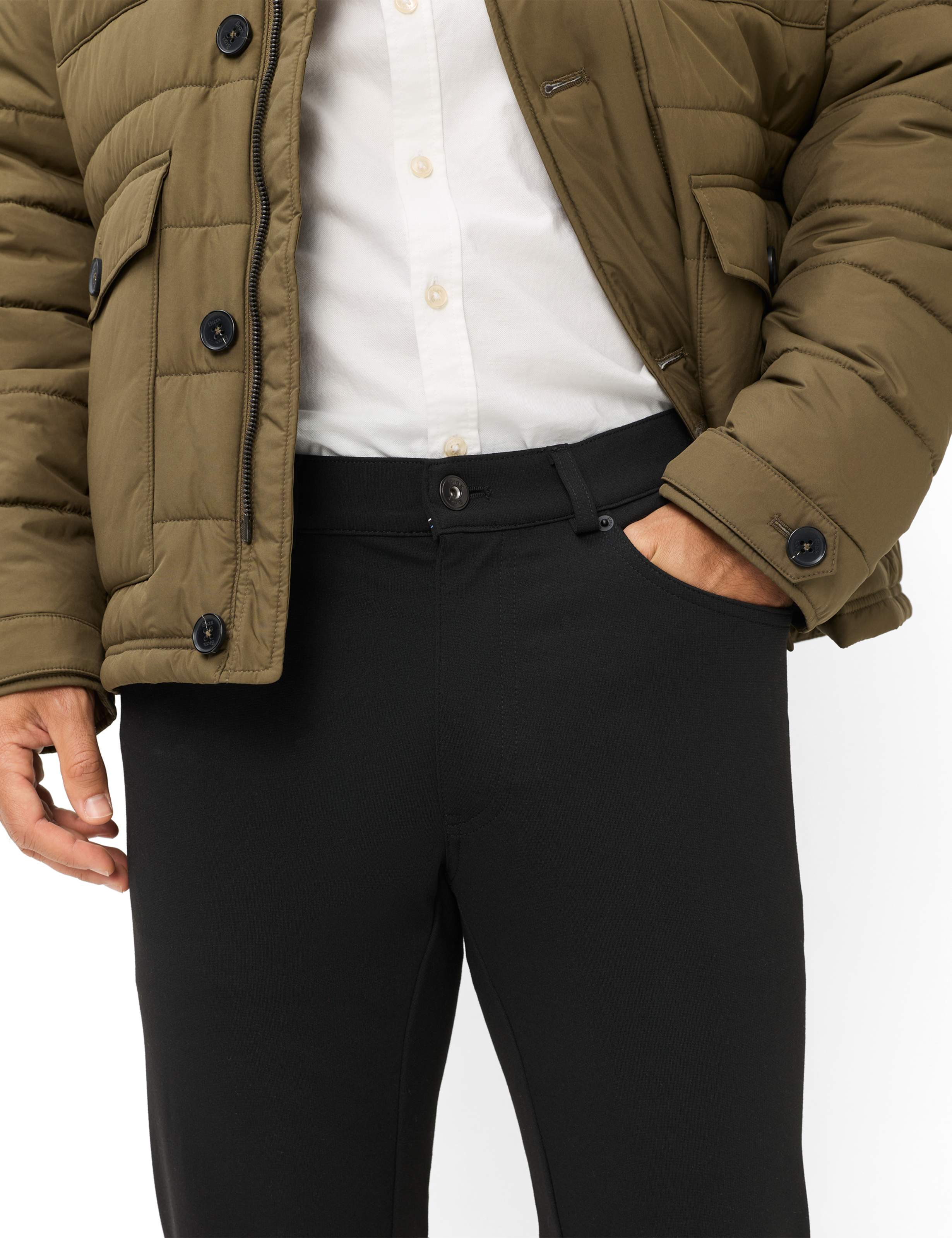 Men Style CHUCK Black Modern fit Detail 1